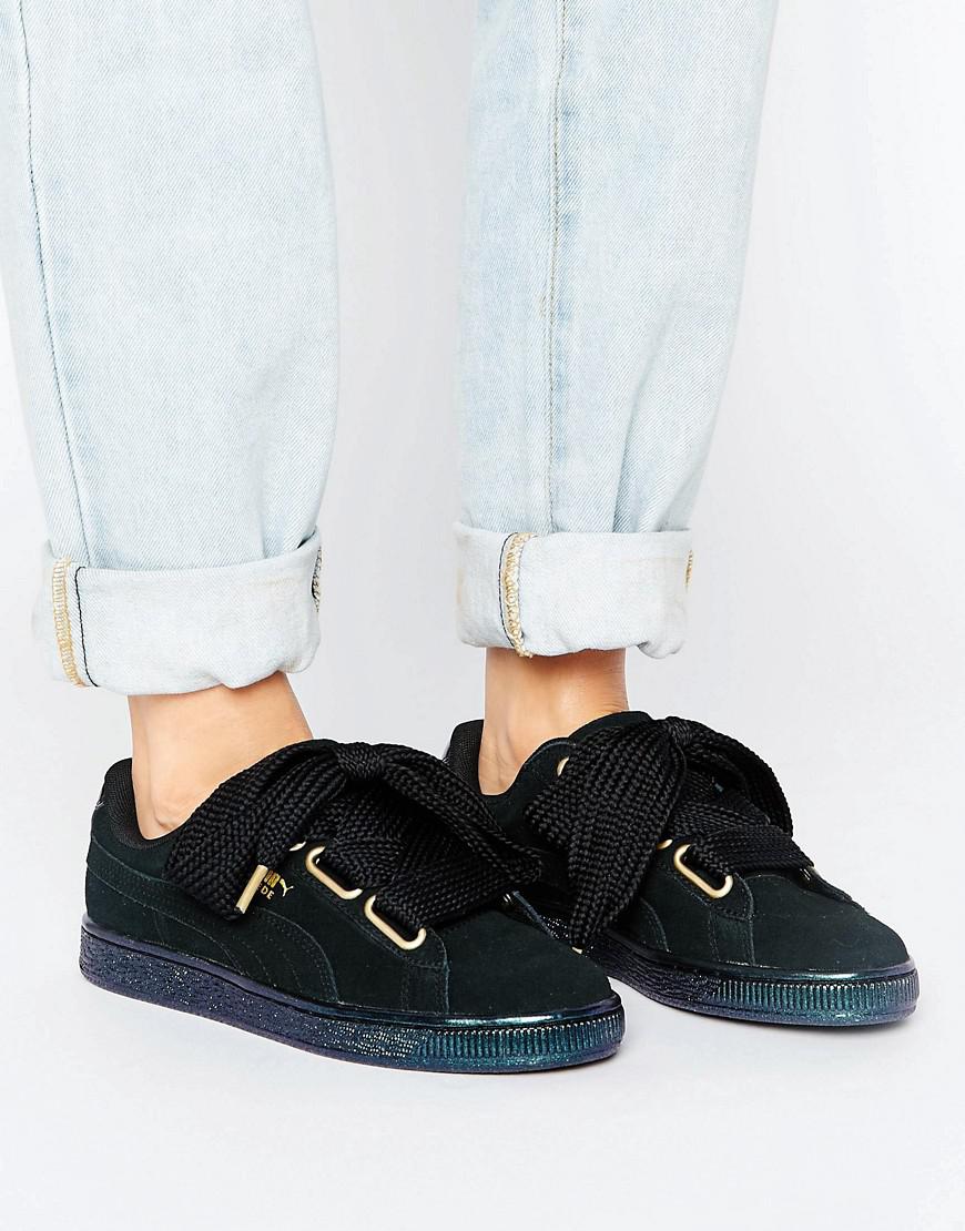 puma velvet heart trainers
