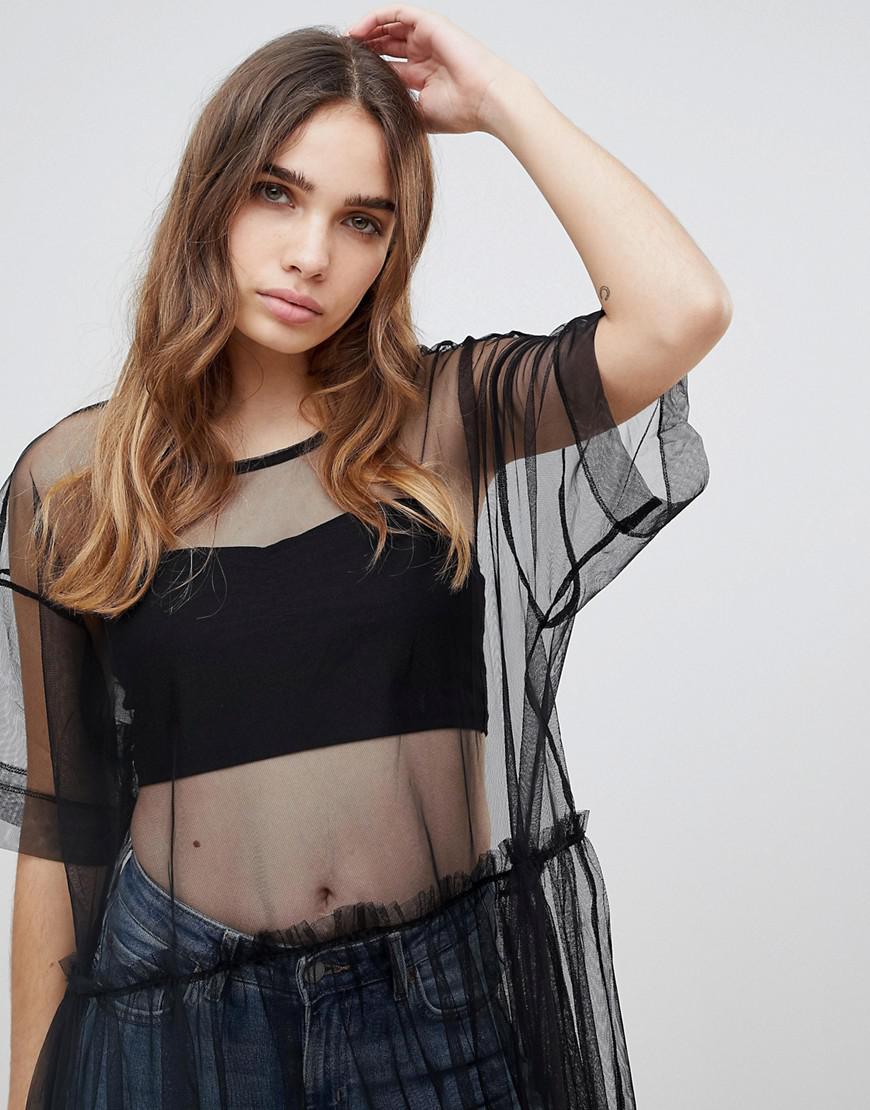 tulle smock dress