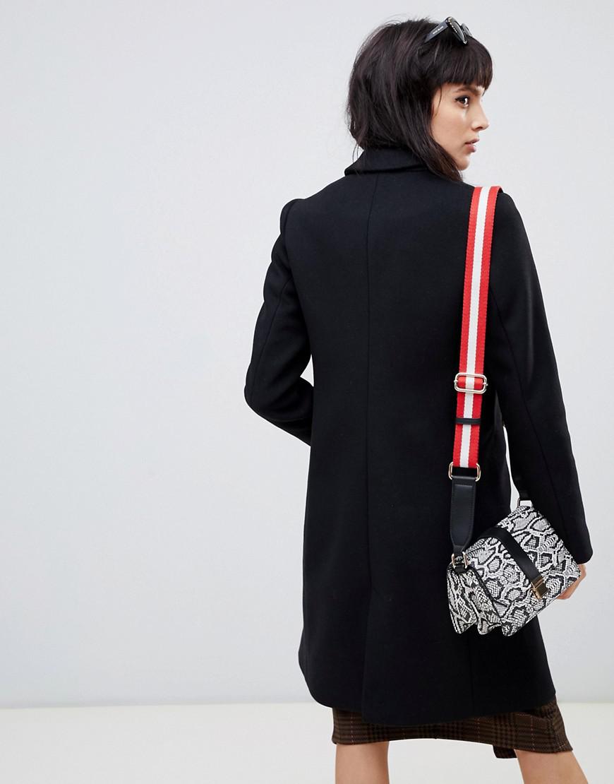 stradivarius wool coat