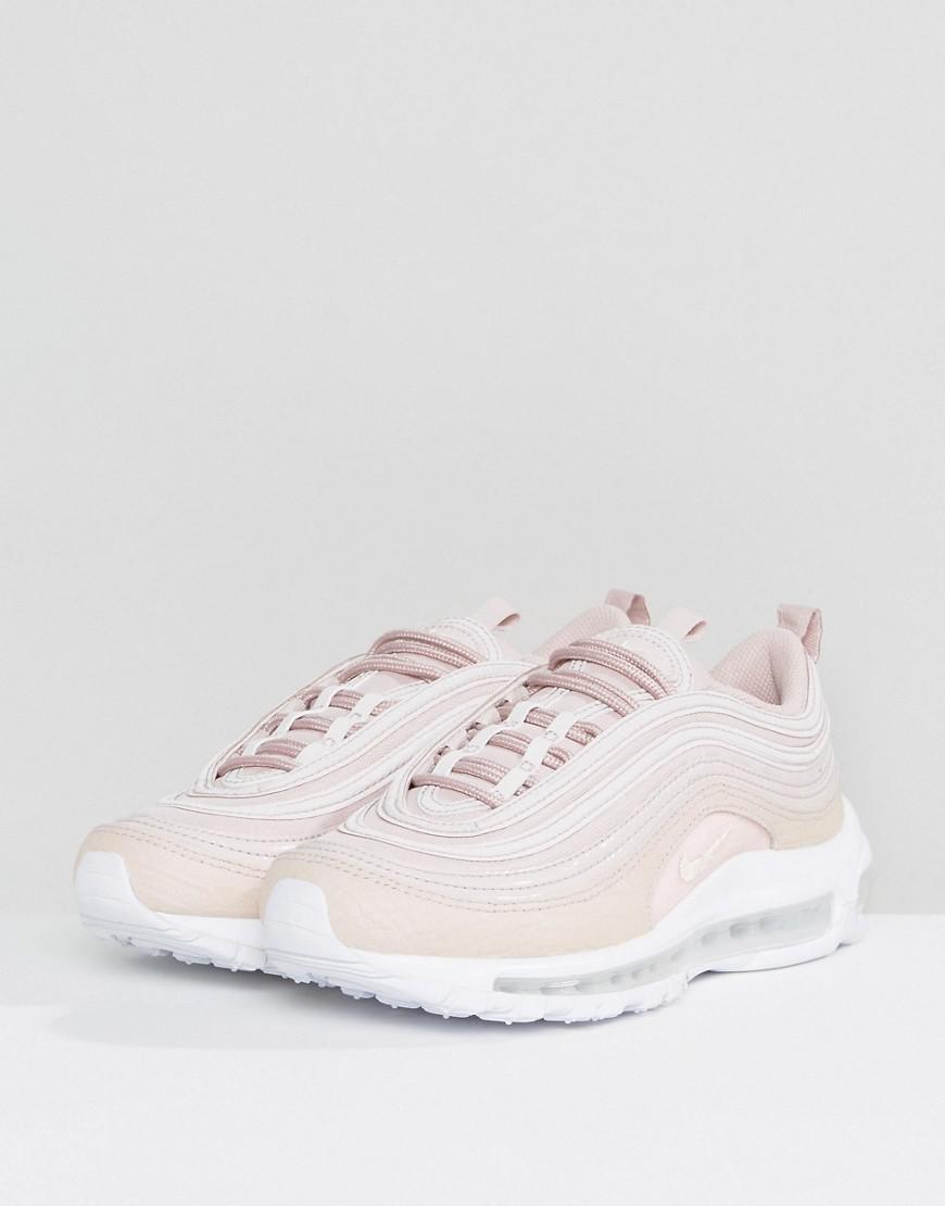 nike air max 97 premium trainers in pink