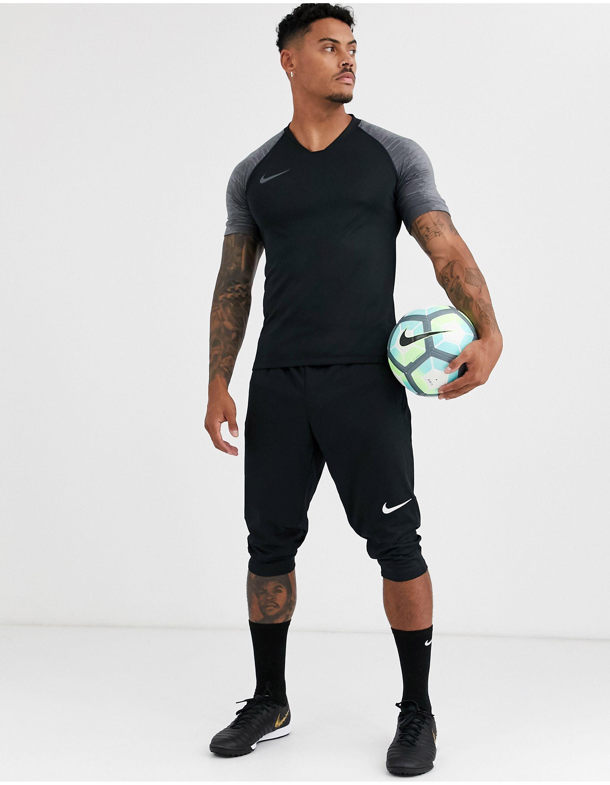 Nike Football Synthetic Strike T-shirt in Black for Men | Lyst