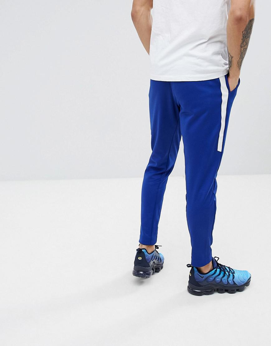 Nike Tribute Joggers In Slim Fit In Blue 861652455 for Men Lyst