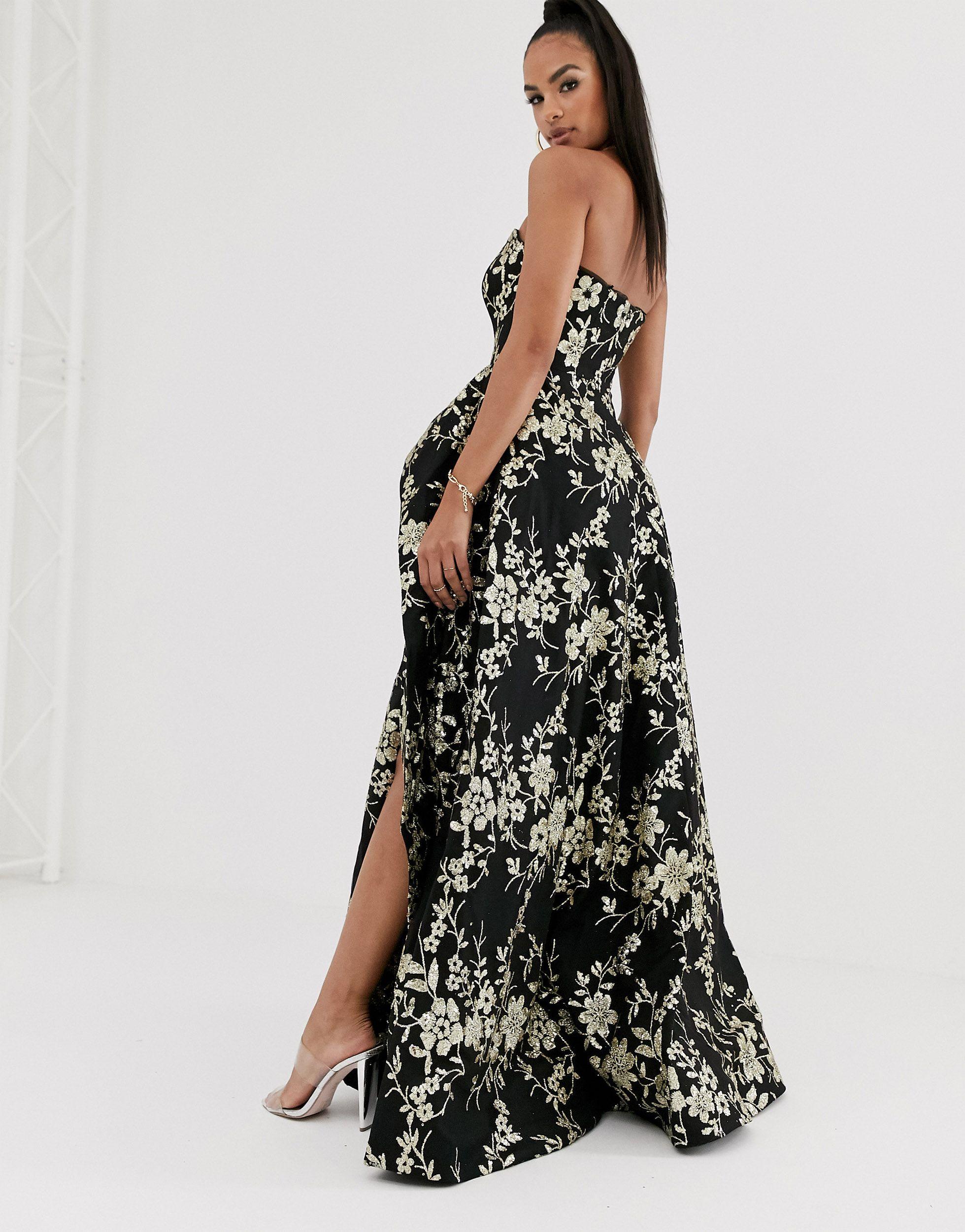 bariano ball gown