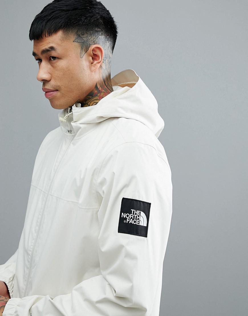 the north face mountain q jacket vintage white