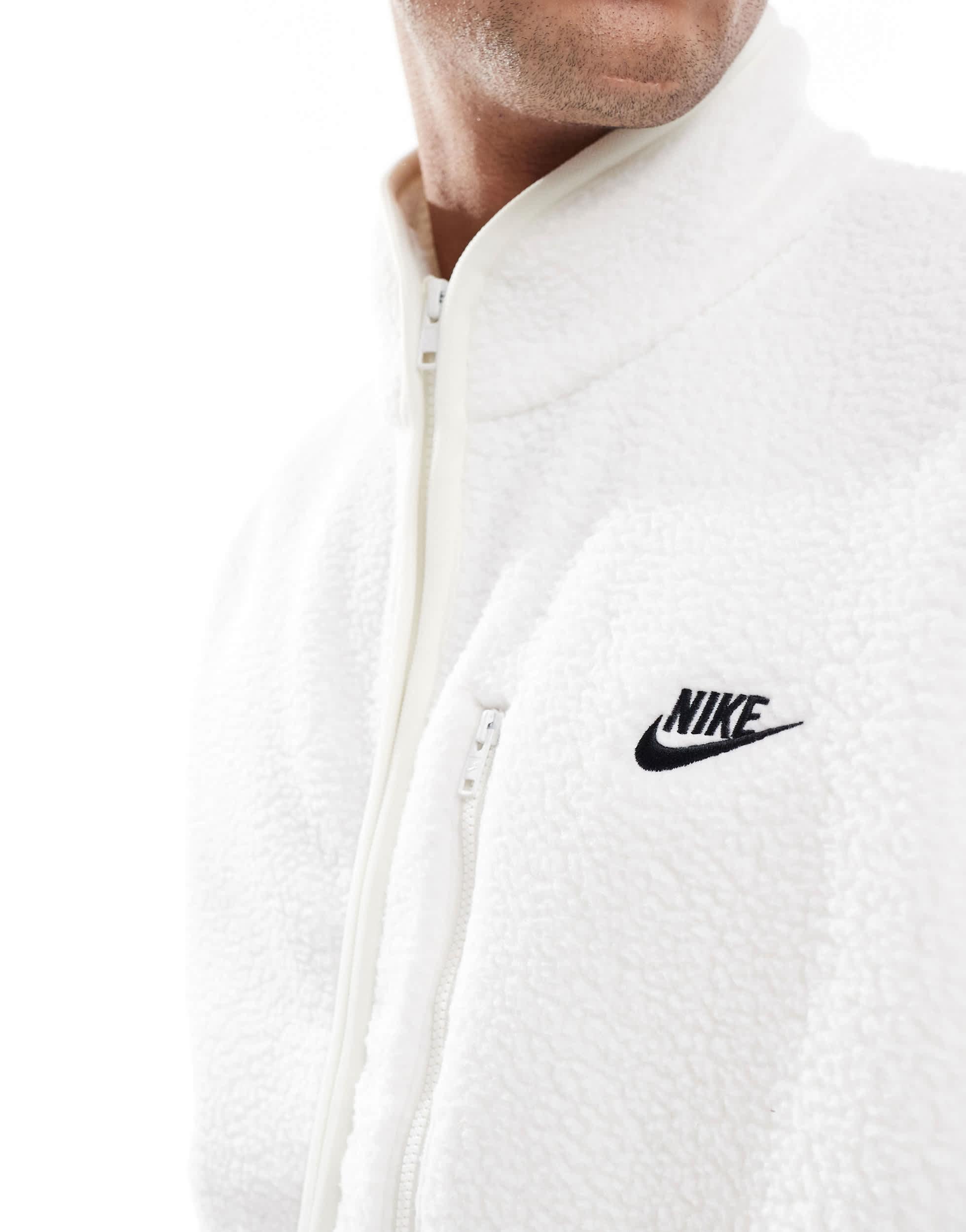 Nike Club Fleece Vest in White for Men Lyst Canada