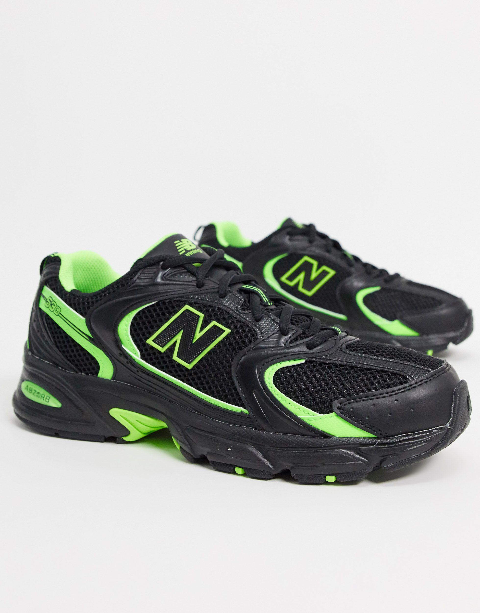 530 Baskets et fluo New Balance pour homme en coloris Noir Lyst