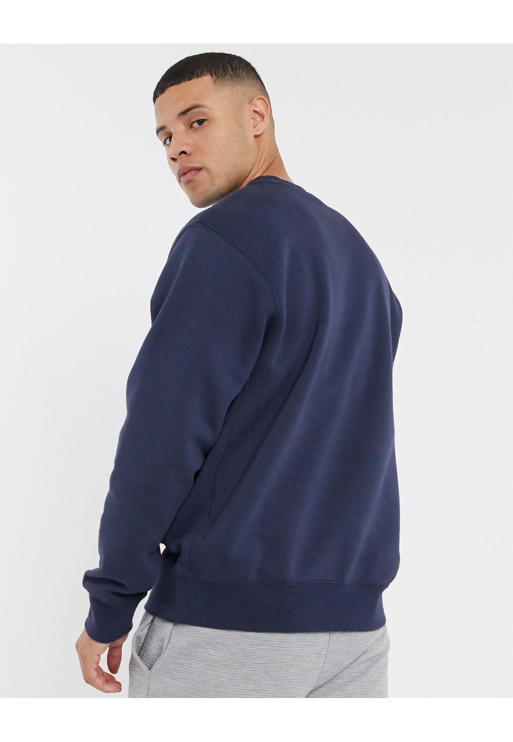 Nike tall club online crew neck sweat