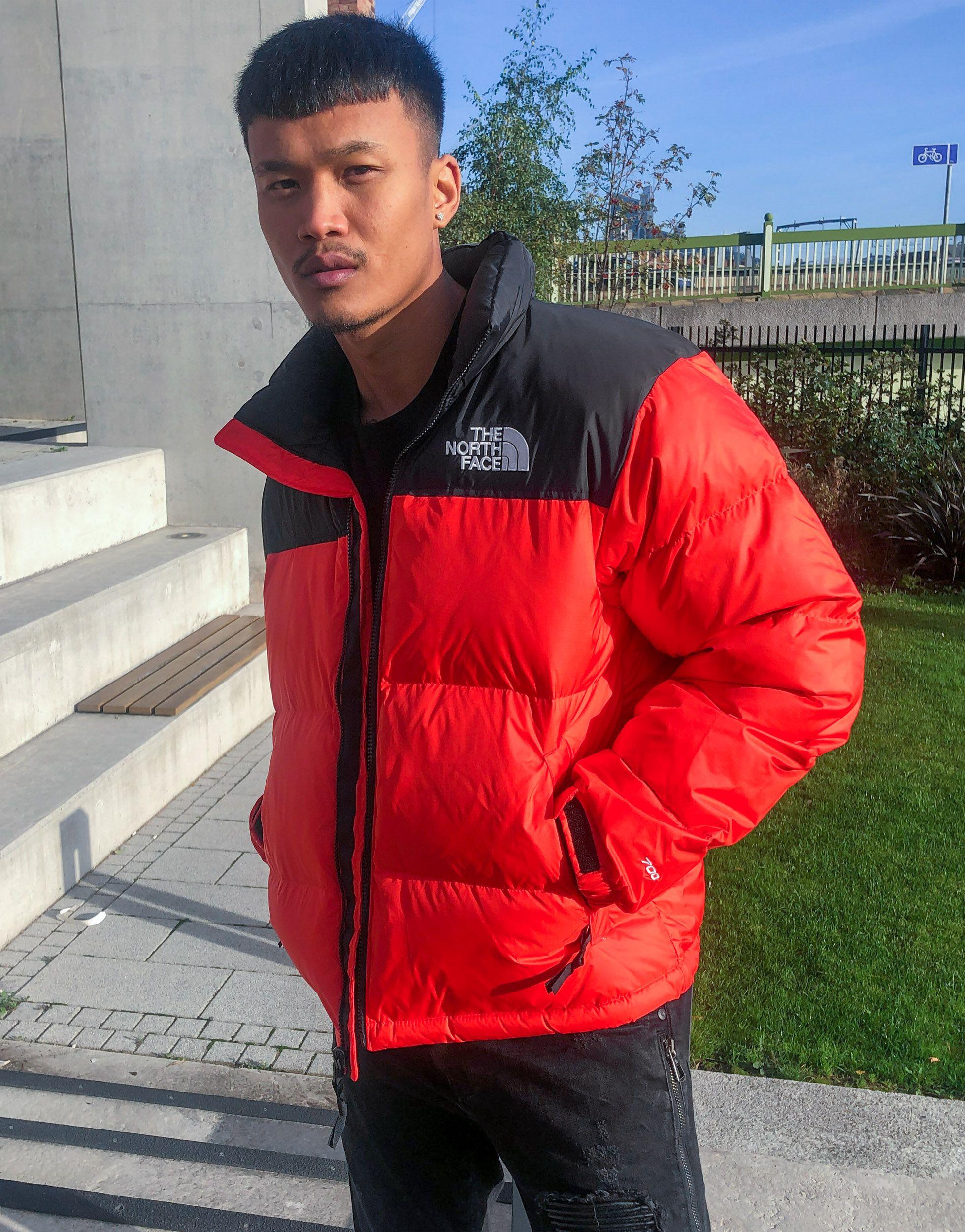 The North Face 1996 Retro Nuptse Jacket in Red for Men - Lyst