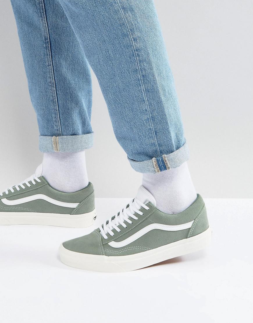 green vans suede