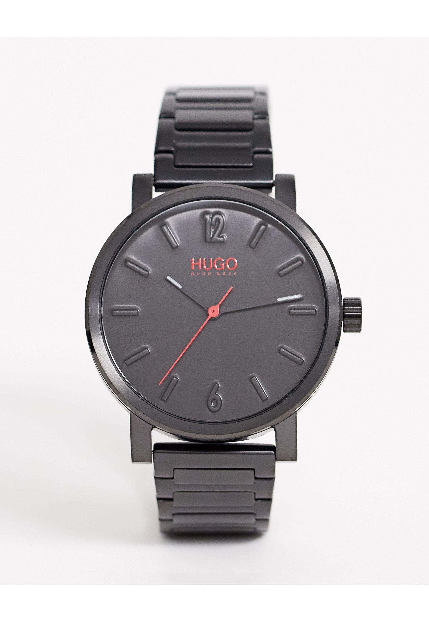 boss watch and wallet