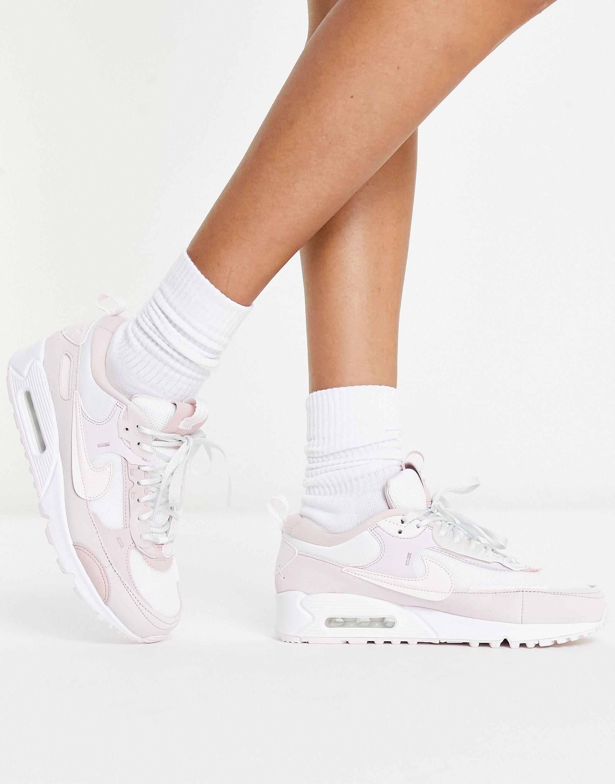 Nike Air Max 90 Futura Trainers in White | Lyst