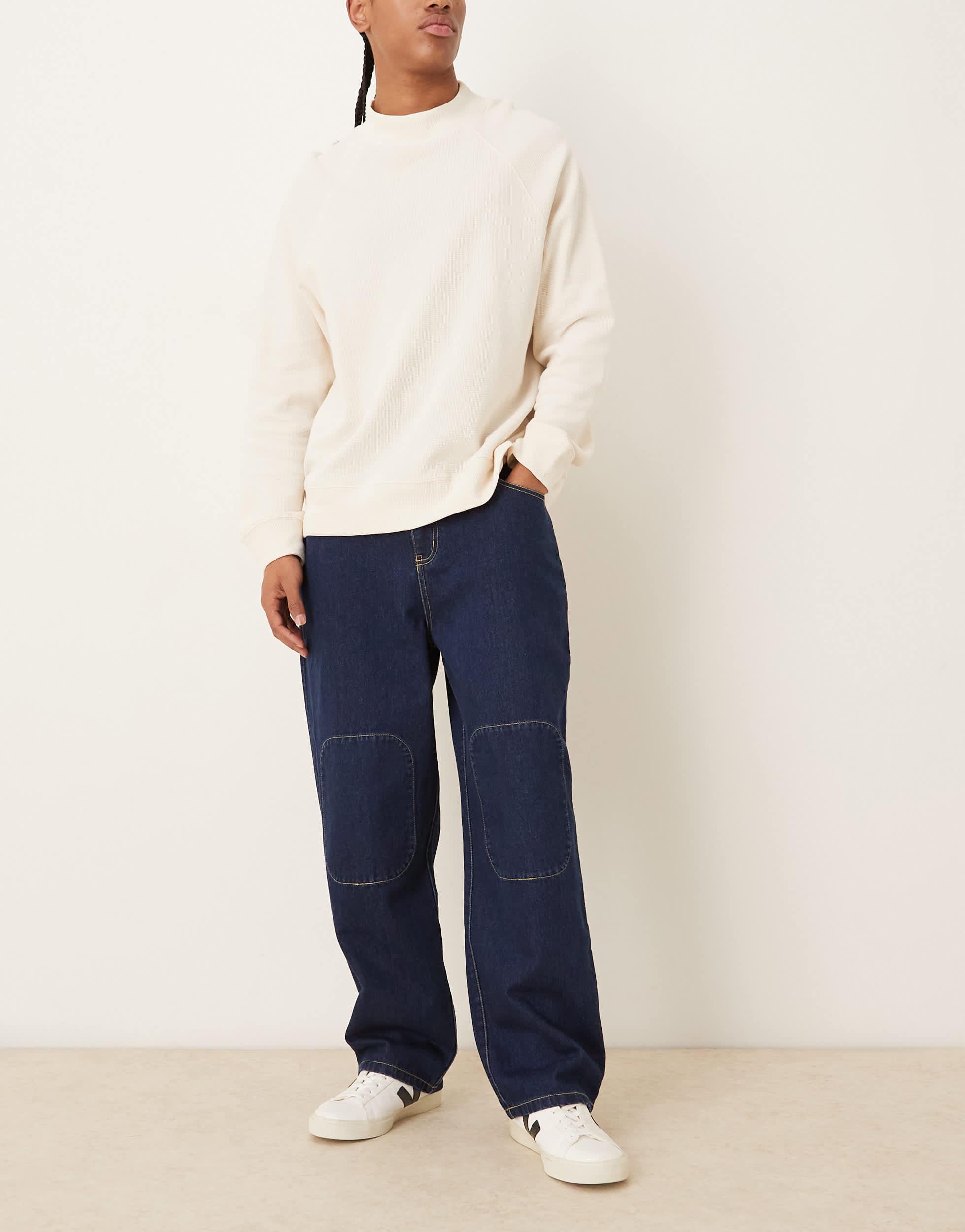 Farah ELM - Jeans a sigaretta - rinse denim