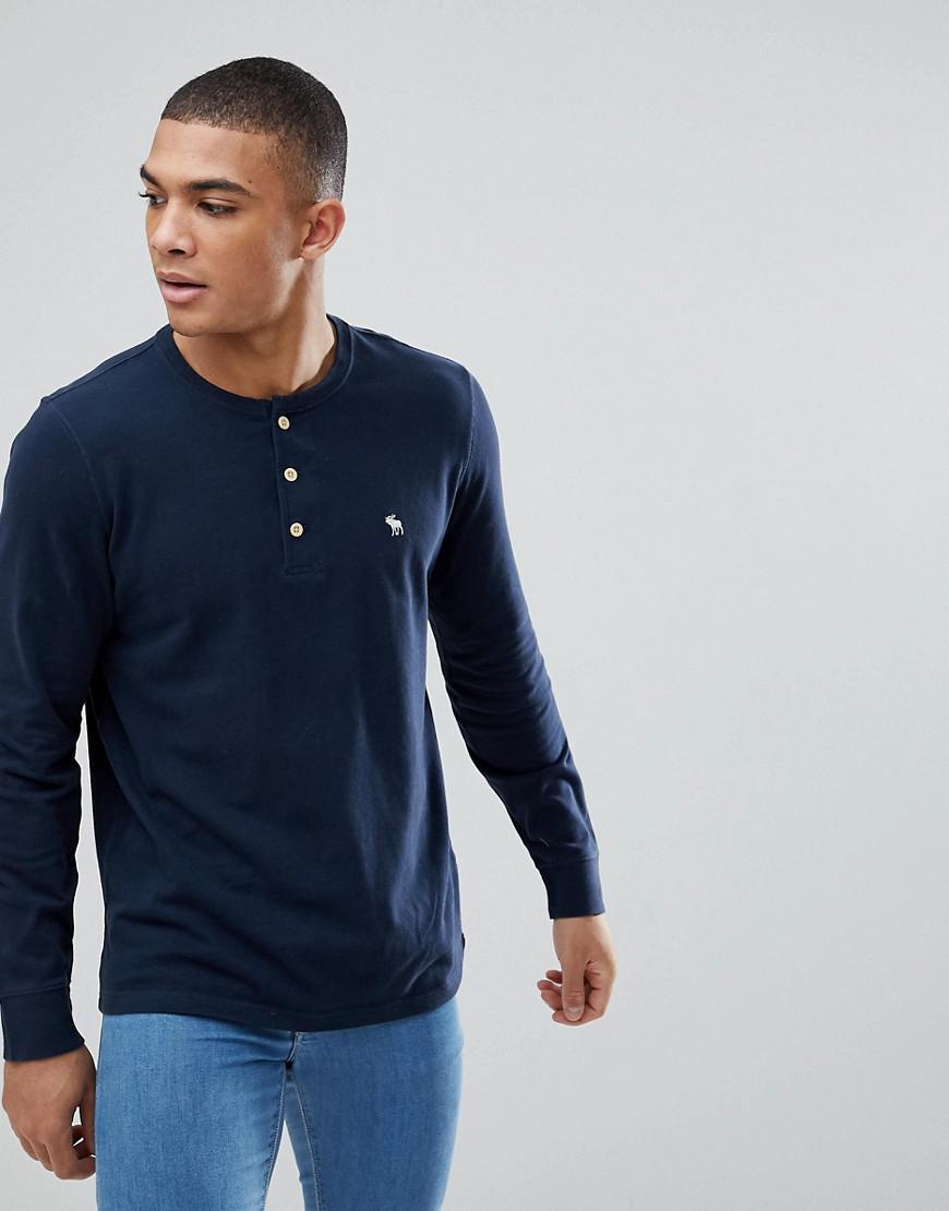 abercrombie and fitch henley mens