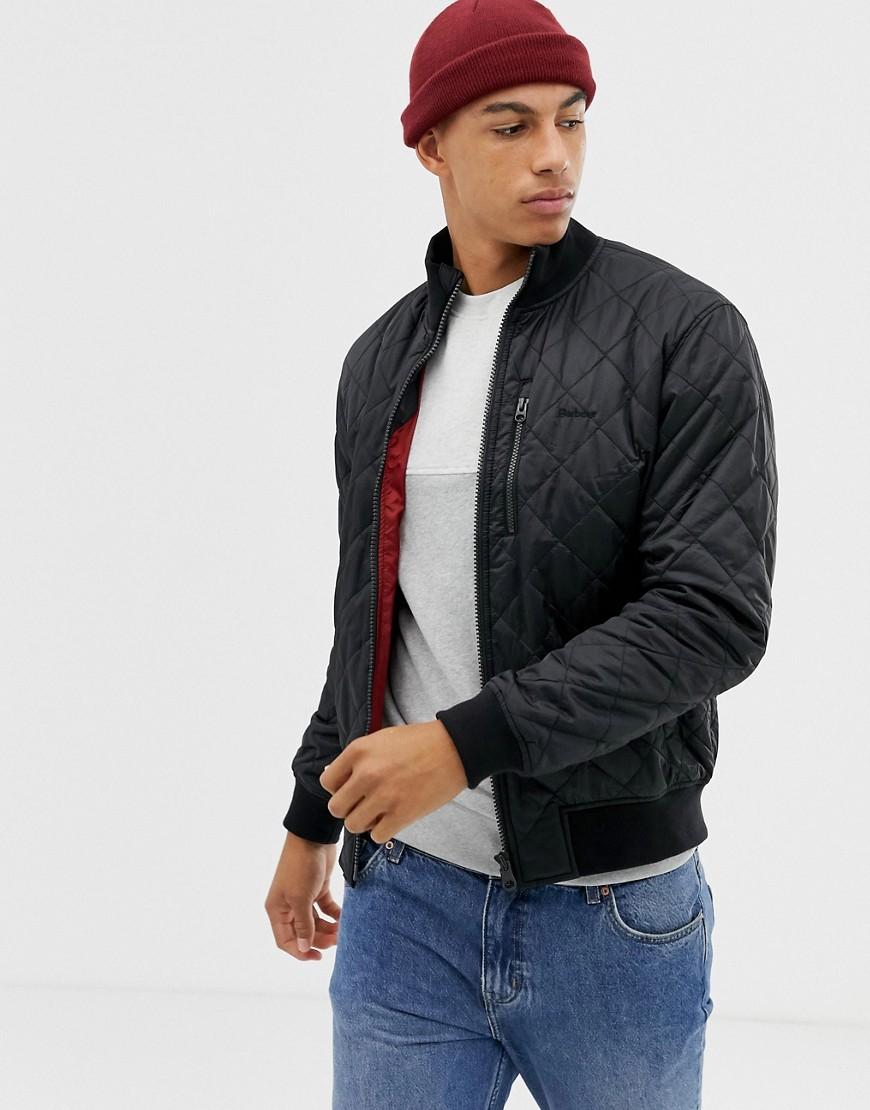 Astern Quilted Bomber Jacket 