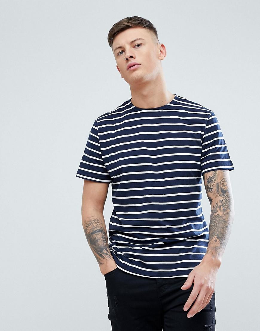 Online pull and bear striped t shirt pay