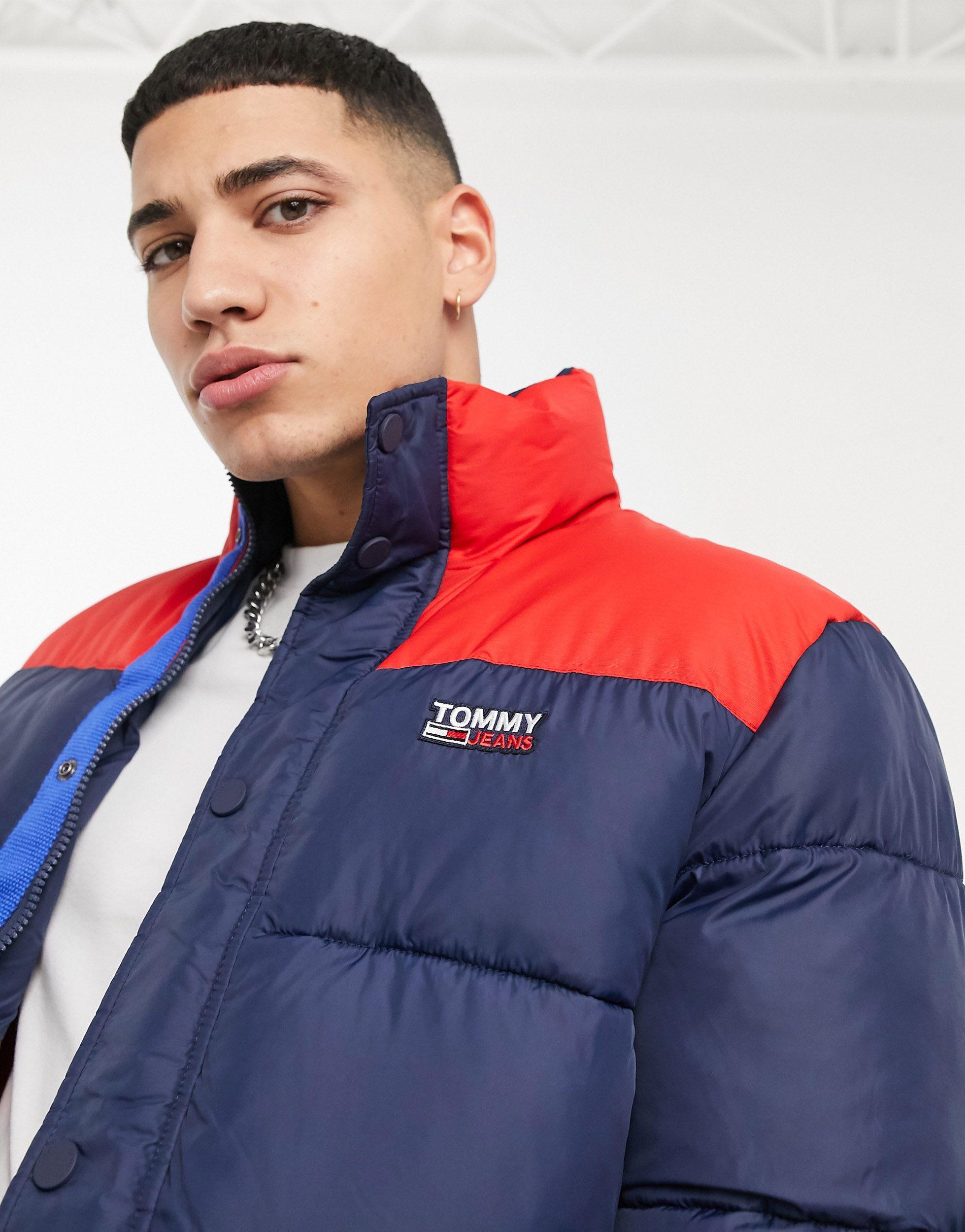 Tommy Jeans Essential Colourblock Puffer Jacket Shop, SAVE 37% -  eagleflair.com