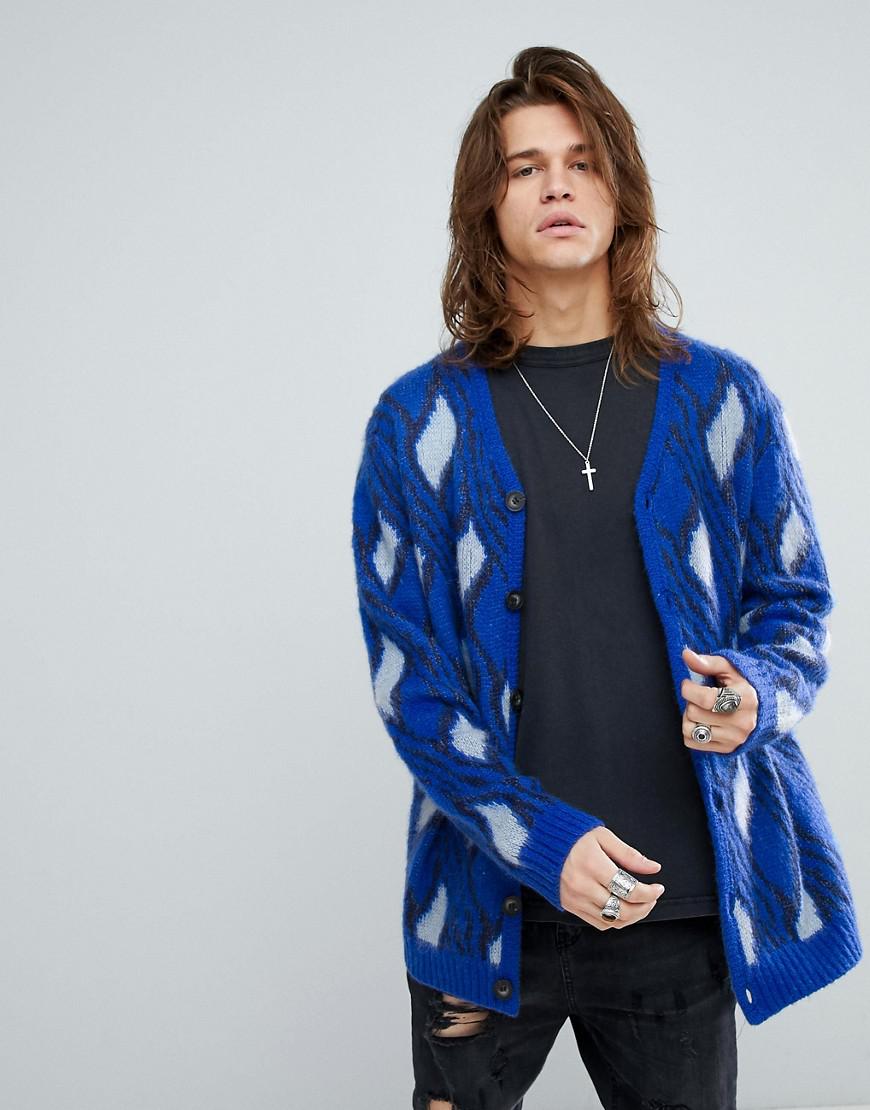 fluffy cardigan men