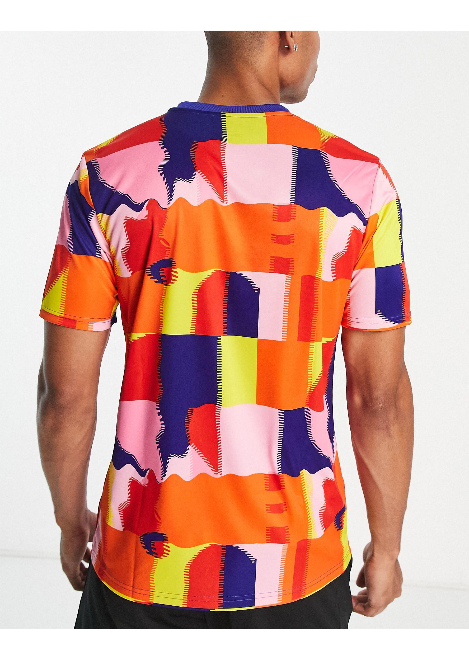 adidas Originals Adidas Football Belgium World Cup 2022 Pre-match Printed T- shirt in Orange for Men | Lyst