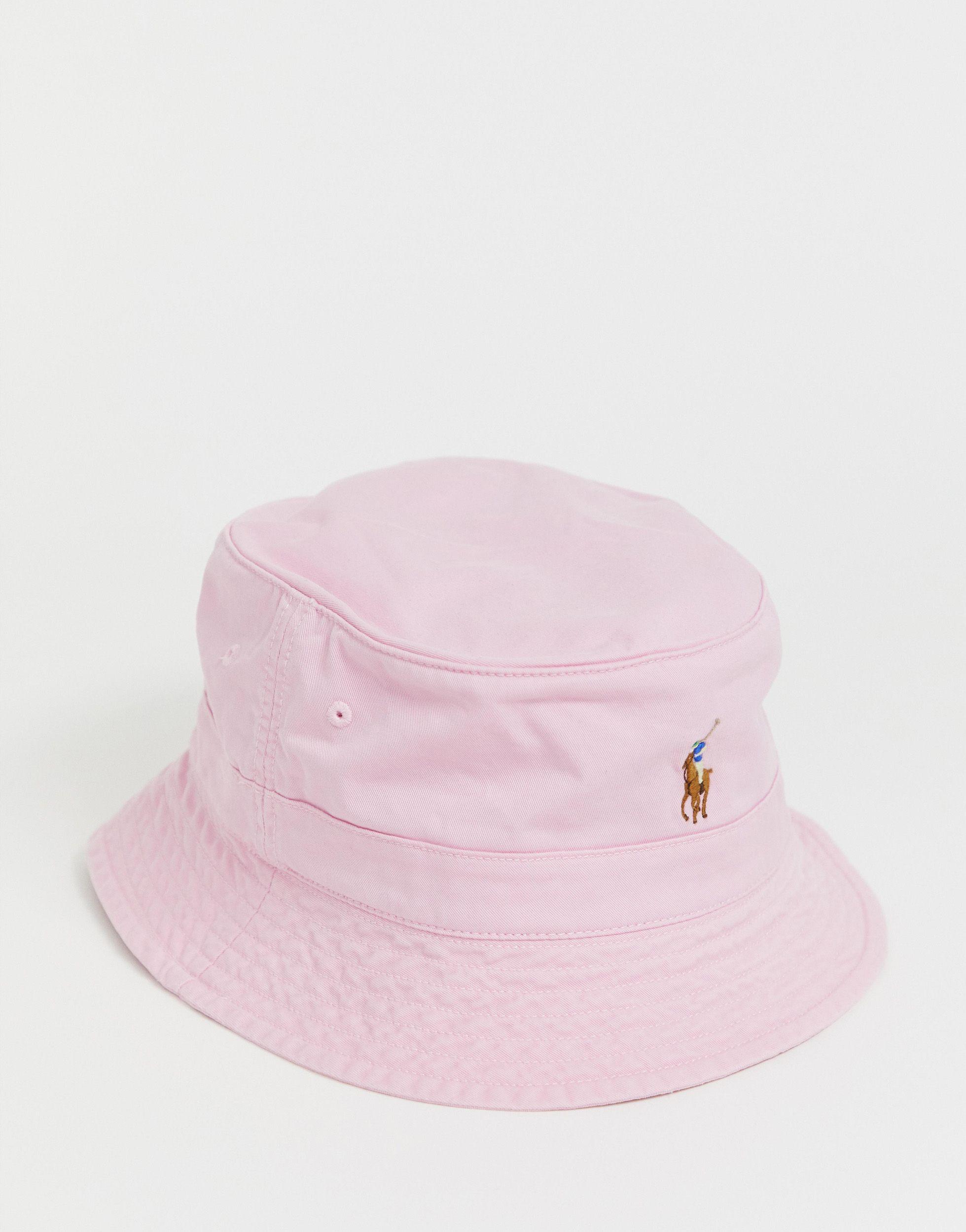 polo ralph lauren pink cap