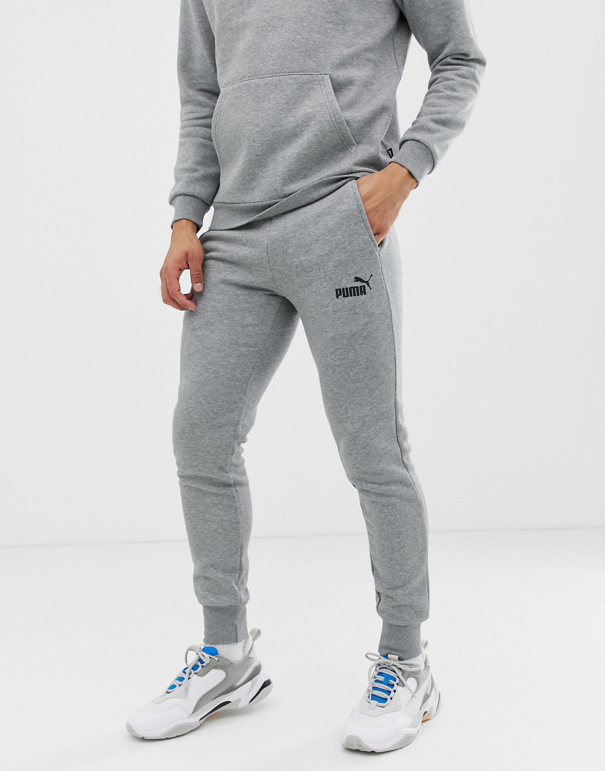 puma slim fit track pants