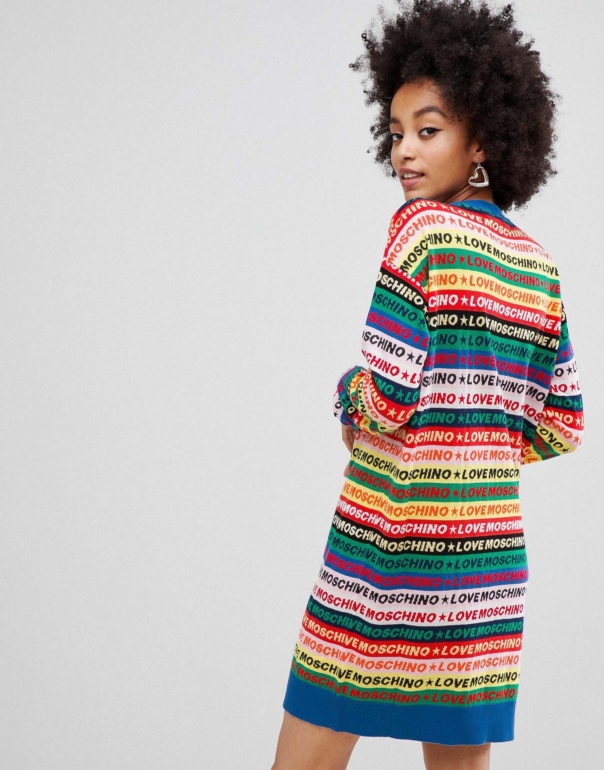 moschino love dress