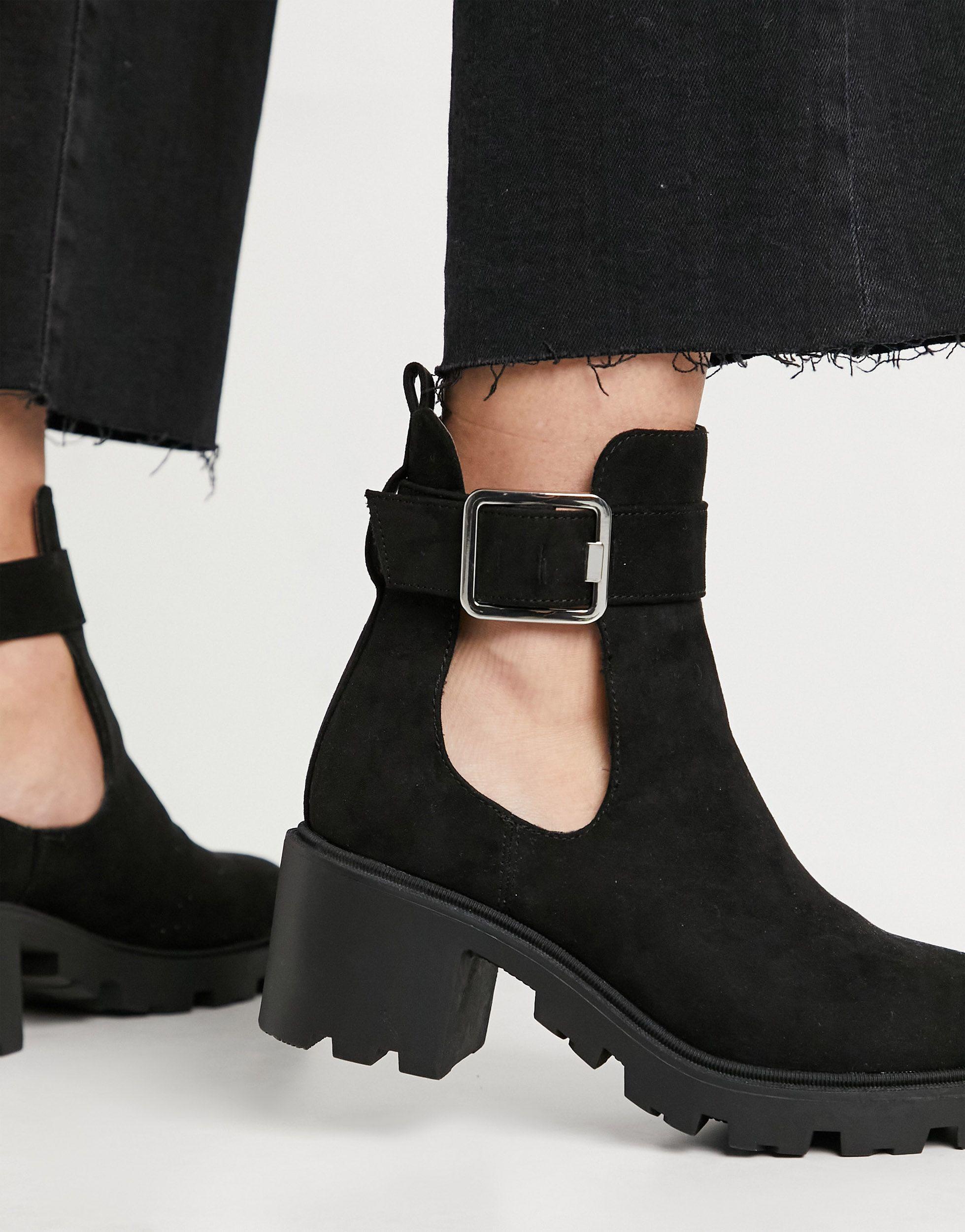 vibram leather boots