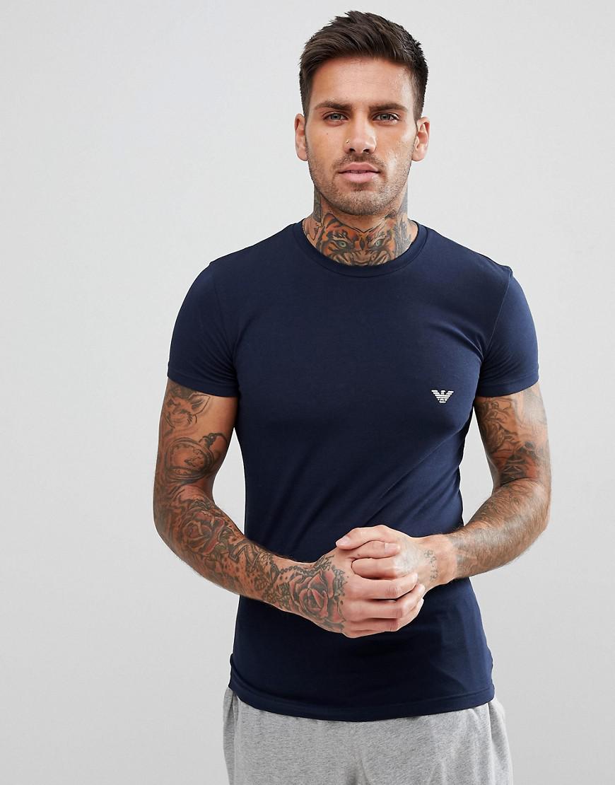Emporio Armani Muscle Fit Back Logo T 
