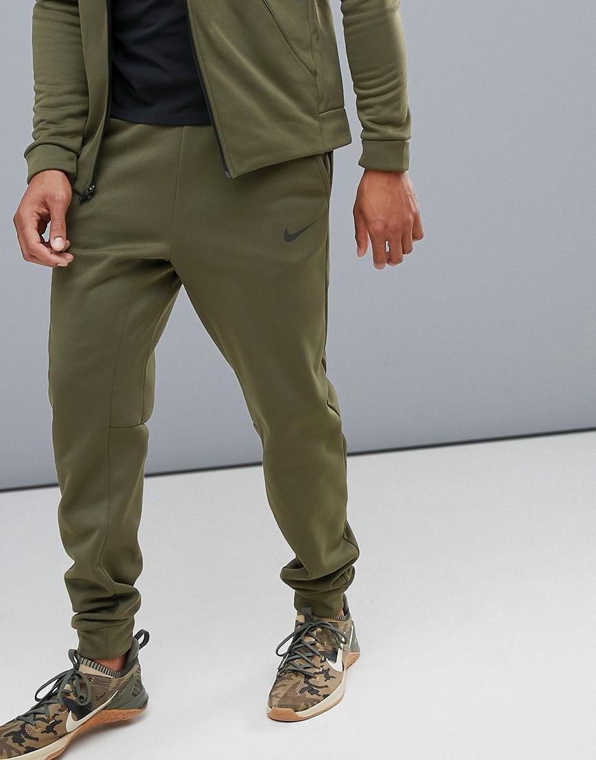 Therma - Pantalon de jogging ajusté en polaire - Kaki 932255-395 Nike pour  homme en coloris Vert | Lyst