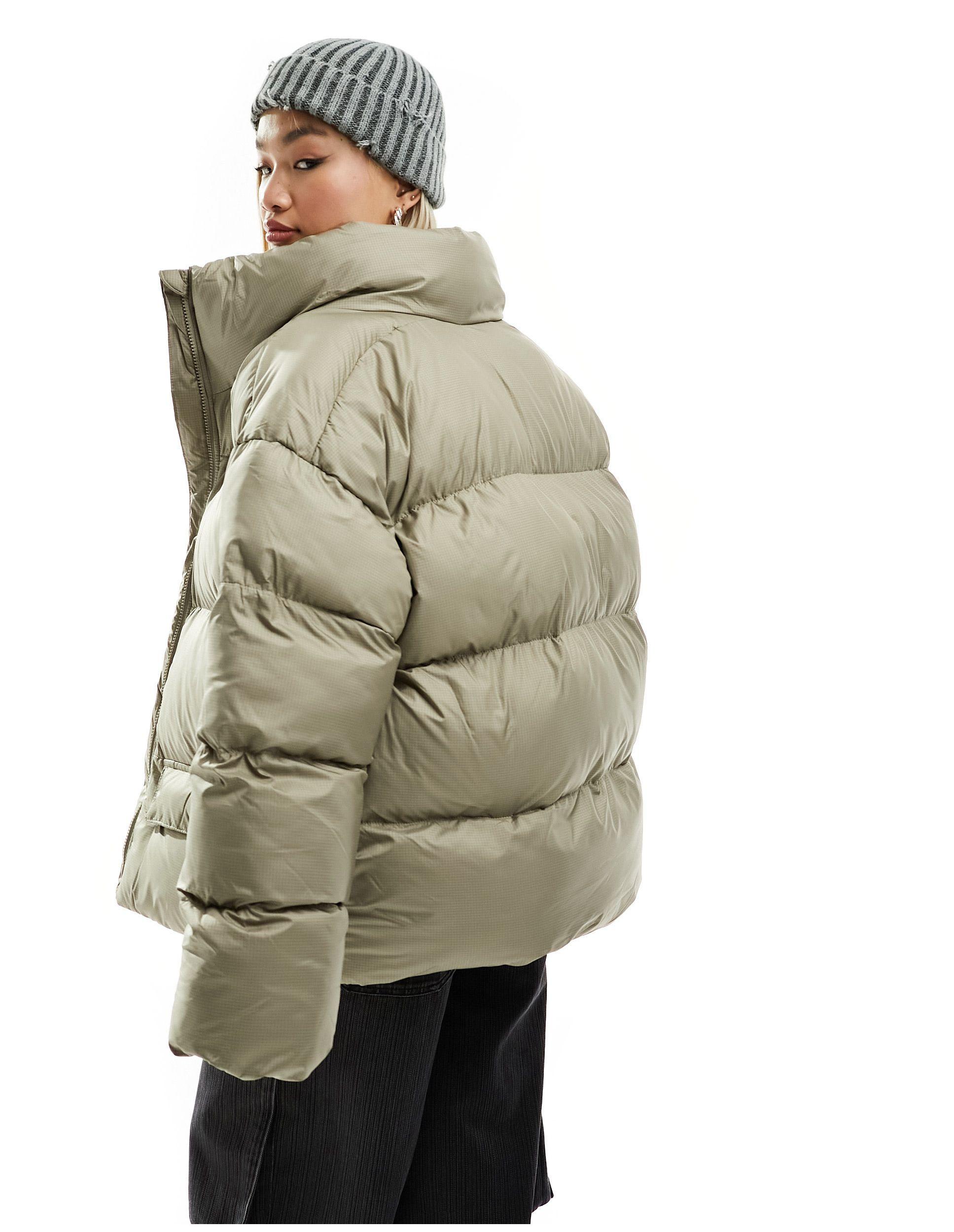Columbia Puffect Surplus Oversized Puffer Coat in Grey Lyst UK