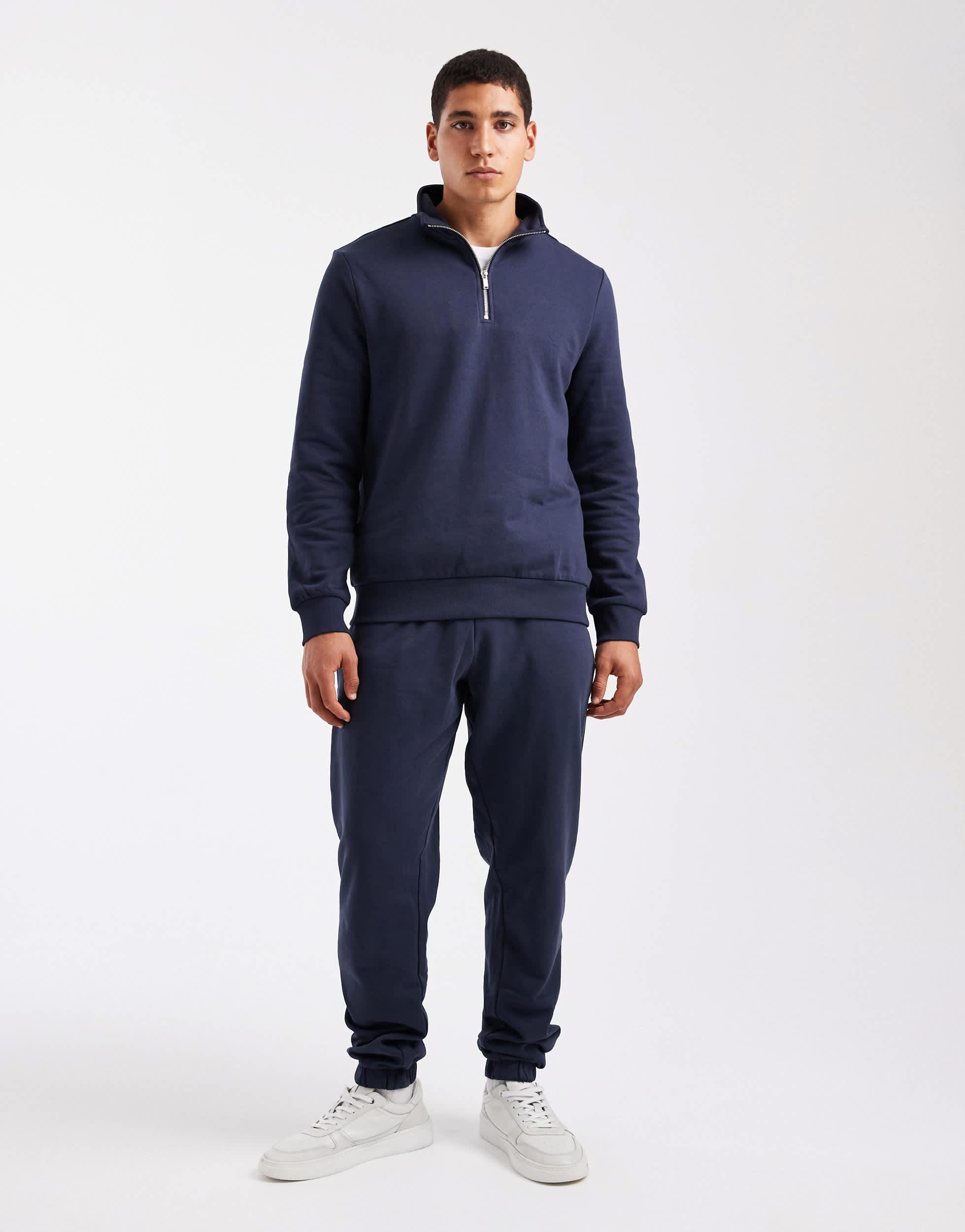 Pantalon Homme New Look - Taille 30 Regular, Bleu Marine, Neuf Avec étiquettes