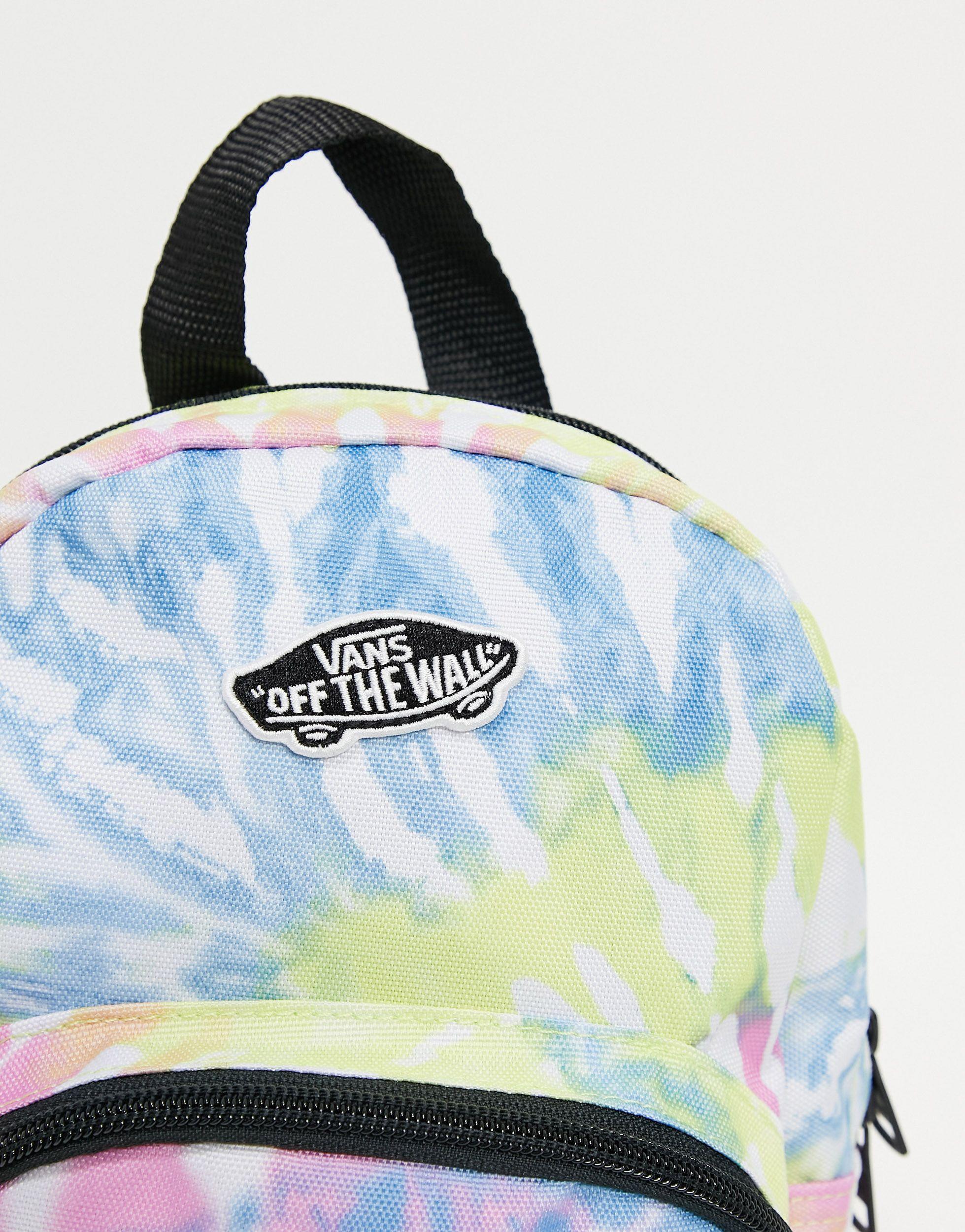 vans off the wall backpack blue
