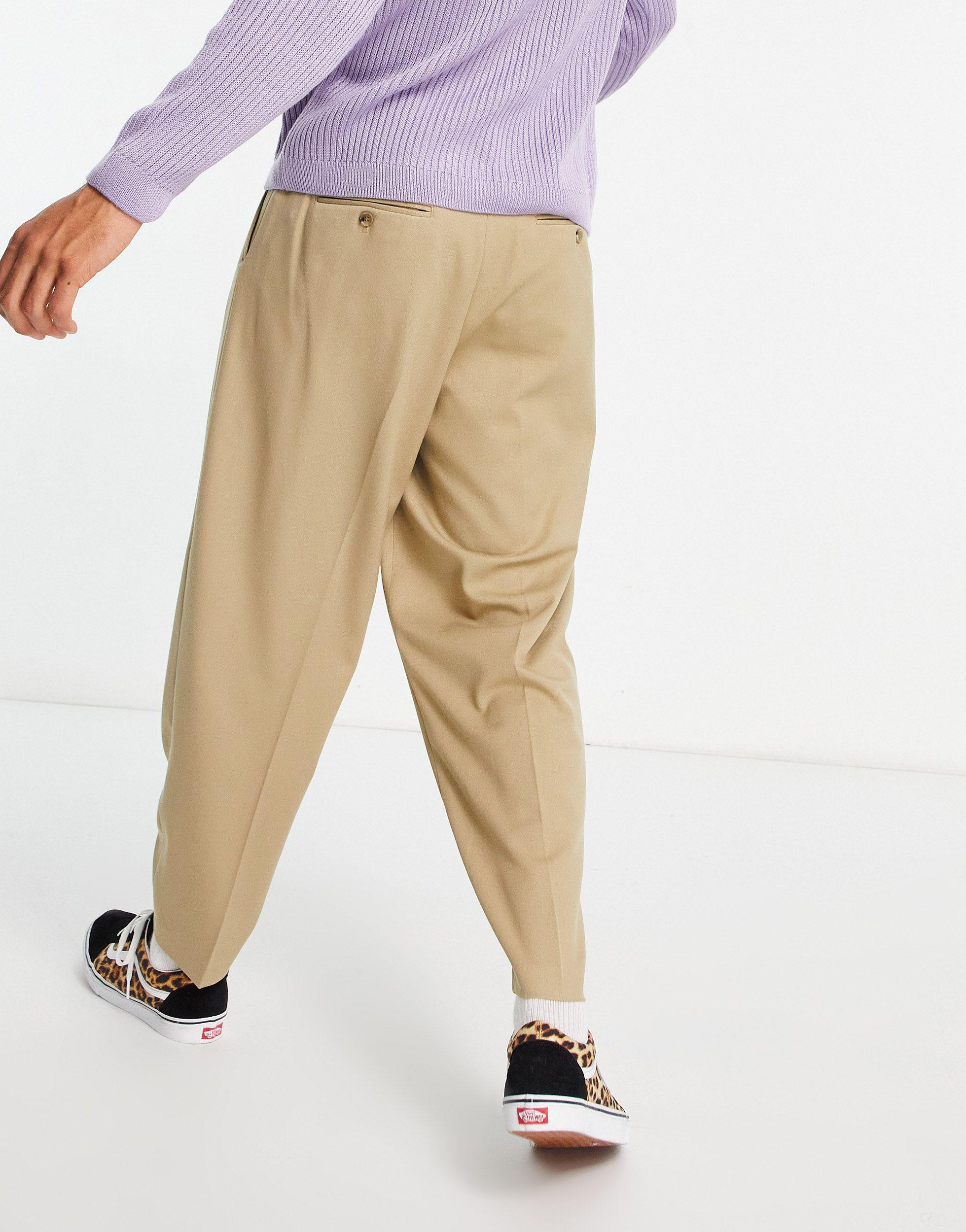 ASOS Denim Oversized Tapered Smart 