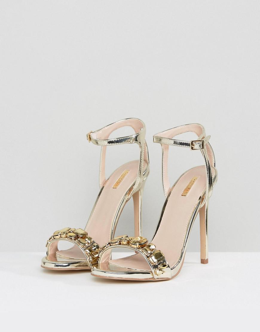 kurt geiger rose gold sandals
