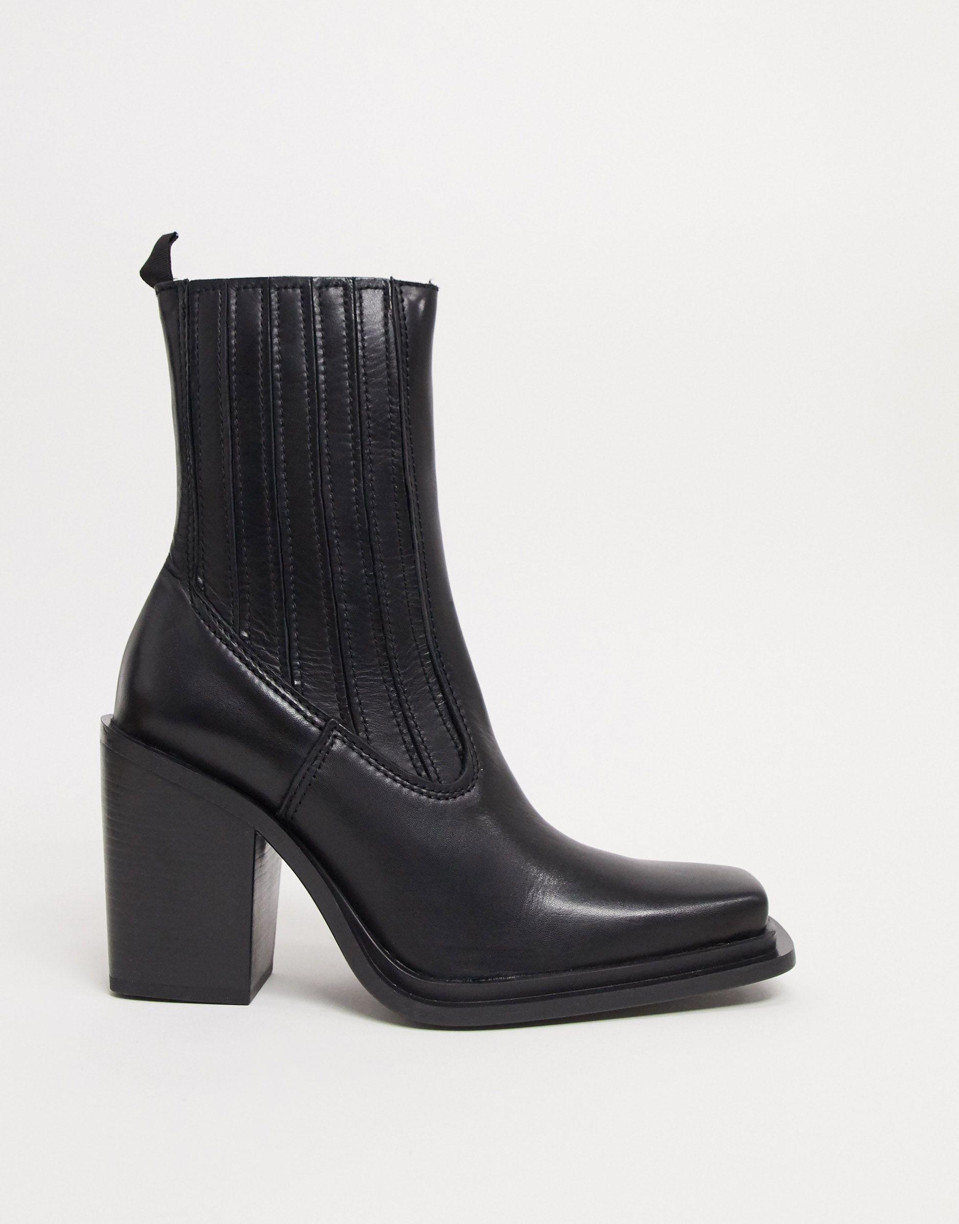 Mango Zwarte Sock Sneakers Dames Sock Boots Met Hakken Dames MANGO - Main Image