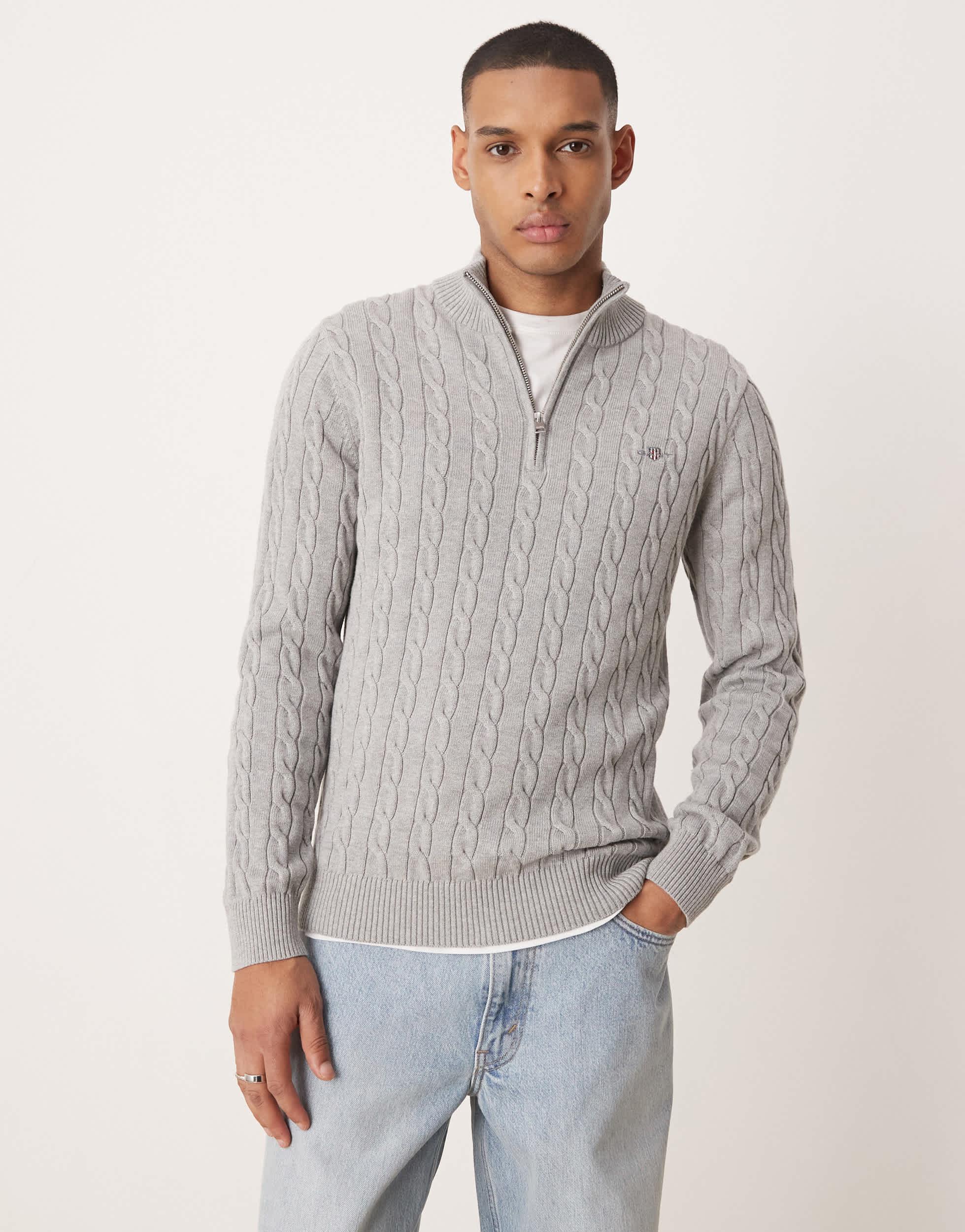 GANT Zipped sweaters for Men | Online Sale up to 30% off | Lyst