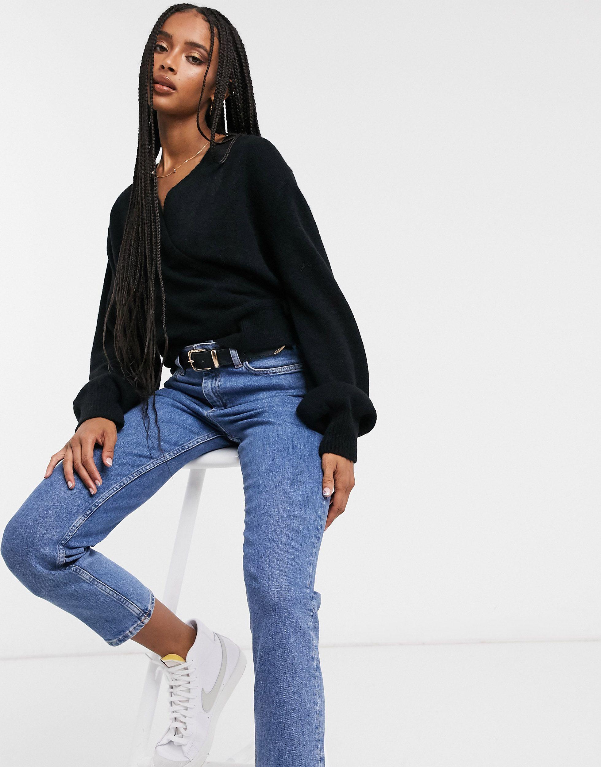 & Other Stories Wrap Cardigan in Black - Save 38% - Lyst