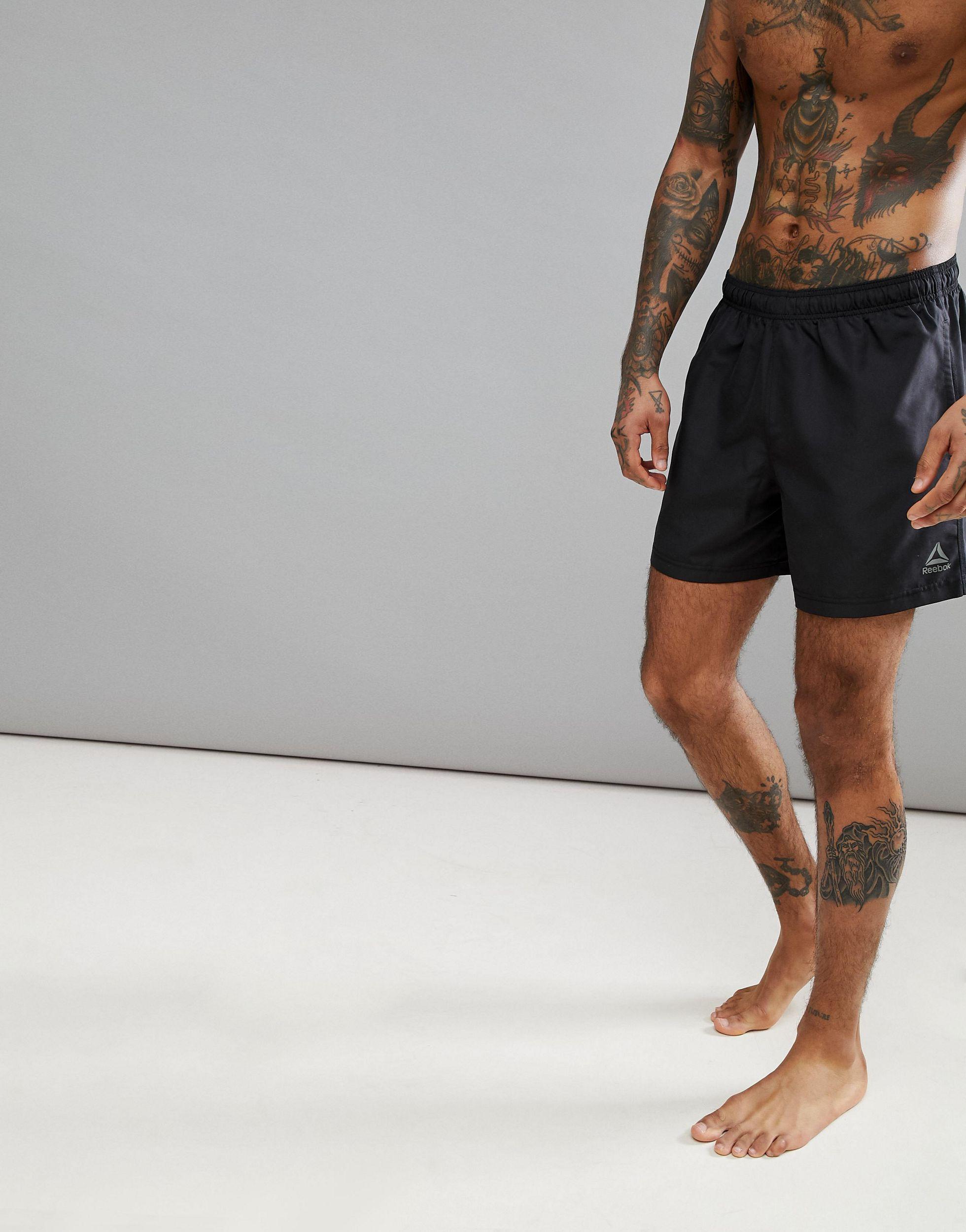 reebok swim trunks