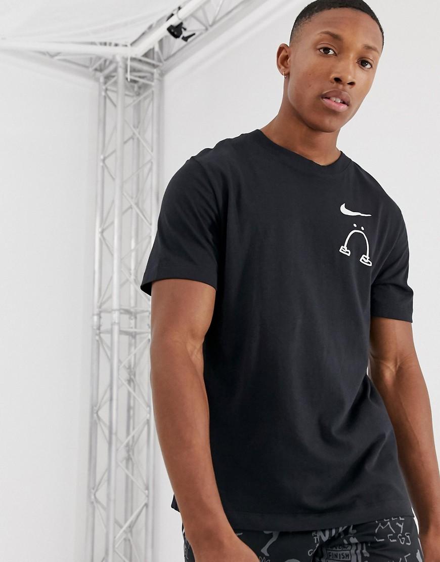 Nike X Nathan Bell Artist T-shirt In Black | Lyst