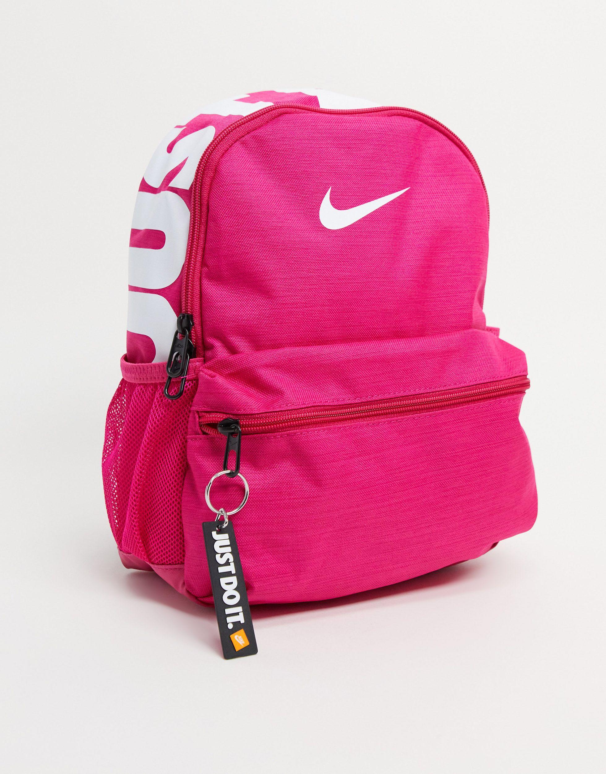 Nike Mini Just Do It Backpack in Pink | Lyst Australia