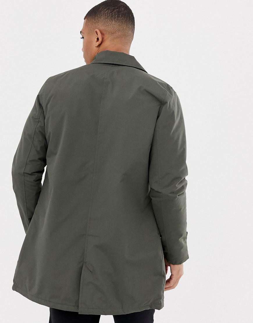 Connection Mac Coat in Green for Lyst