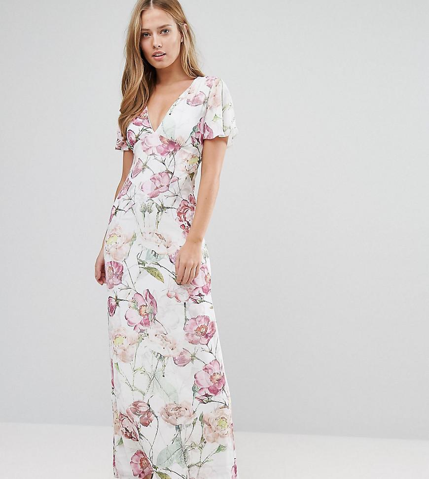 hope and ivy floral maxi dress