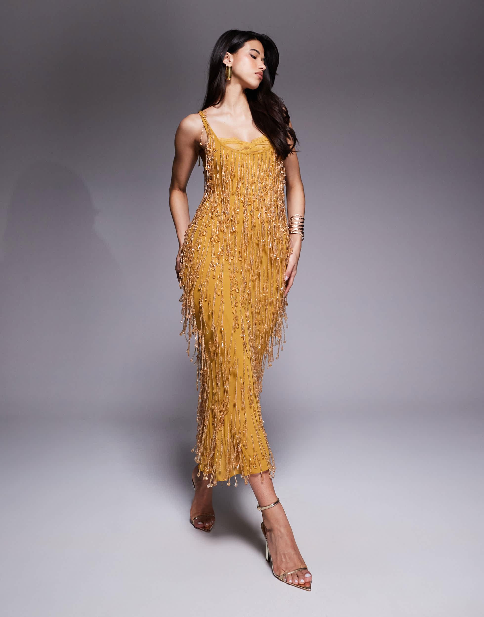 asos lace dress midi ASOS Design - Midi Dress - Women - Polyester - 14 US