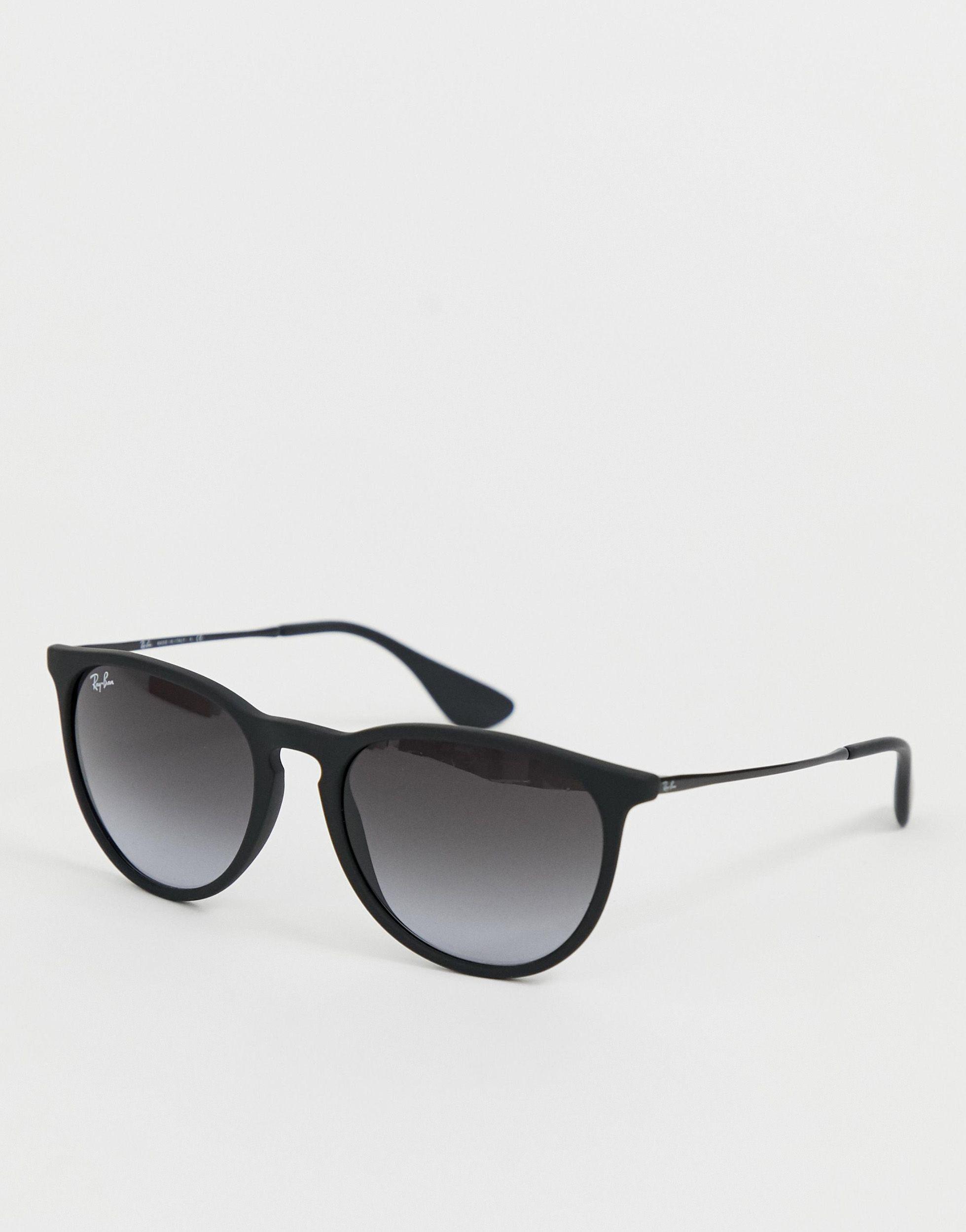 Erika rb4171 622/8g - occhiali da sole con ponte a buco della serratura  neri di Ray-Ban in Nero - Lyst