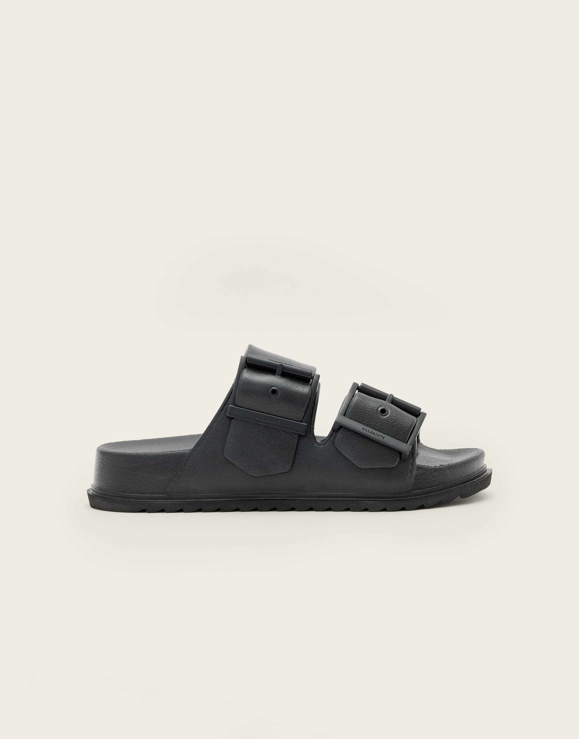 All Saints Black Sandals Minimalist Design Amazon.com | AllSaints Women main image 2