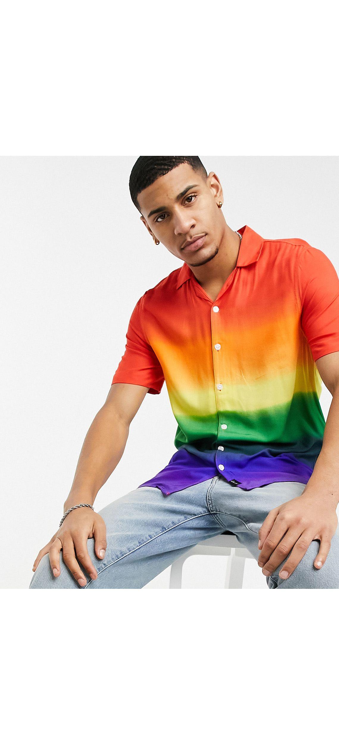 Hollister Pride Ombre Rayon Short 