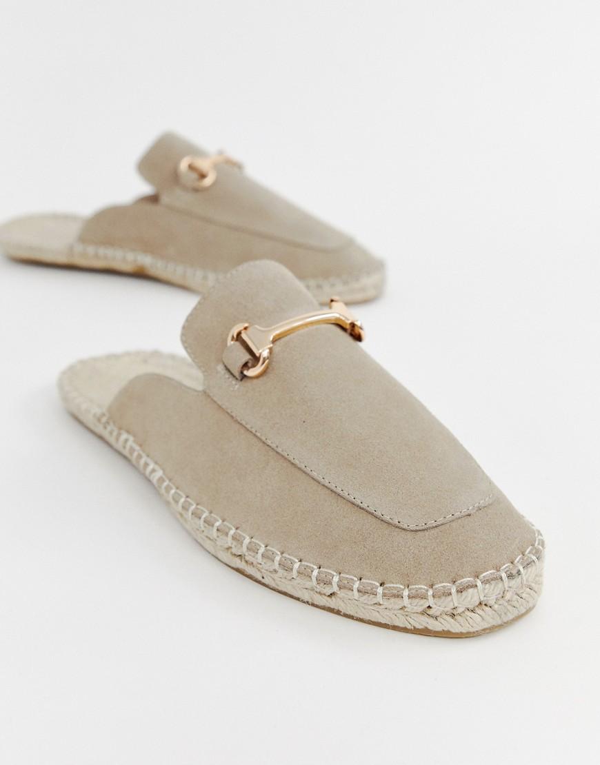 slip on espadrilles mules