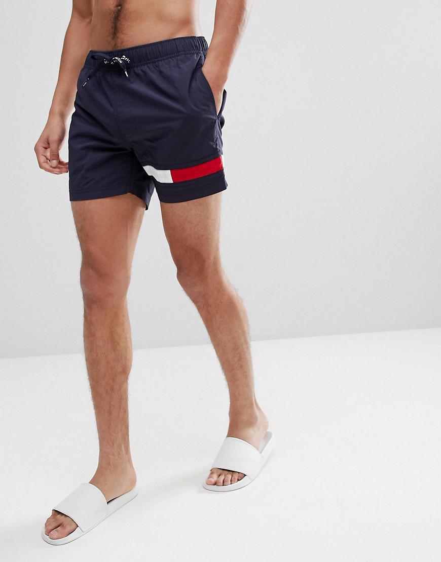 tommy hilfiger swim shorts navy