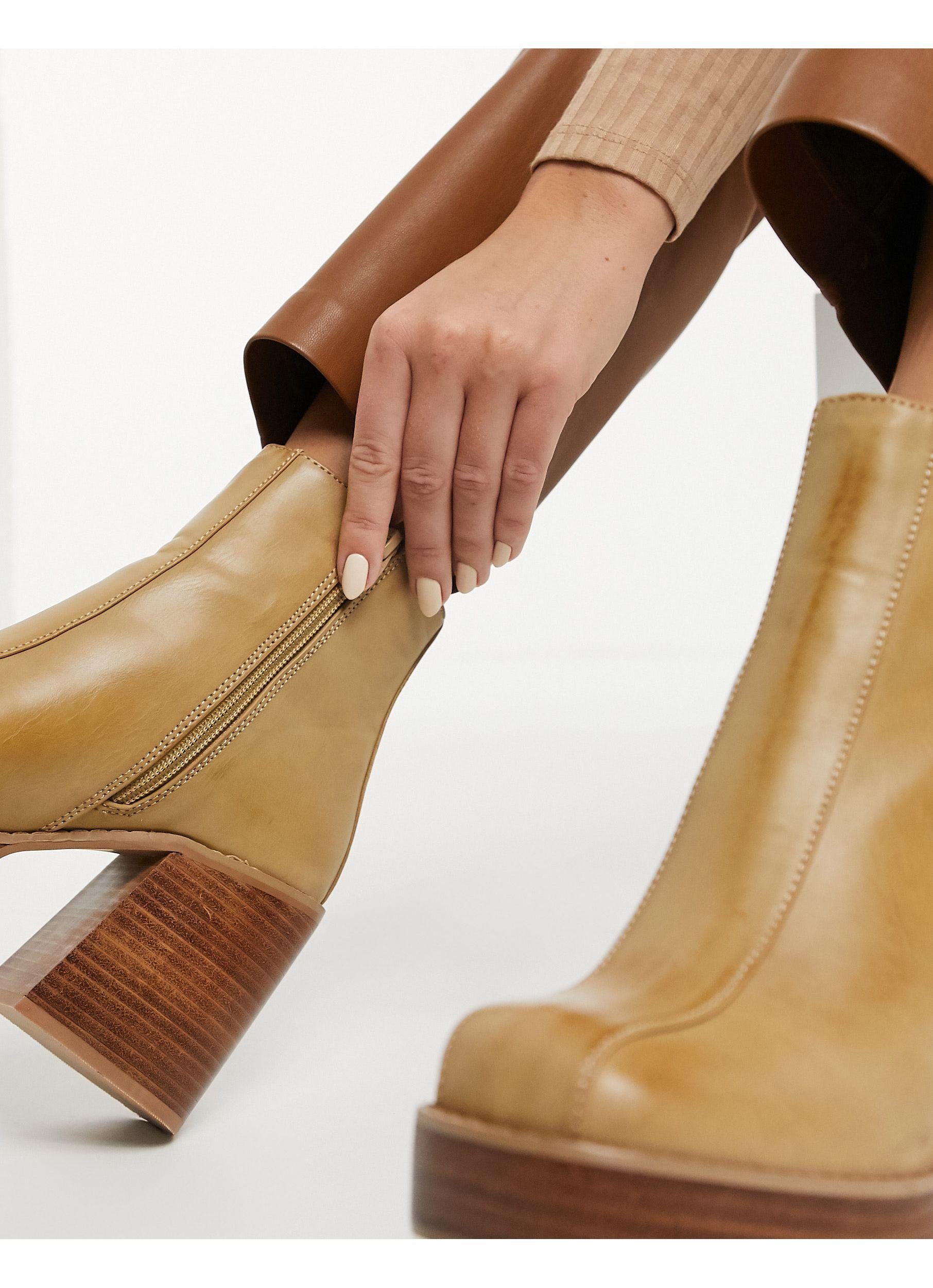 asos chunky platform boots