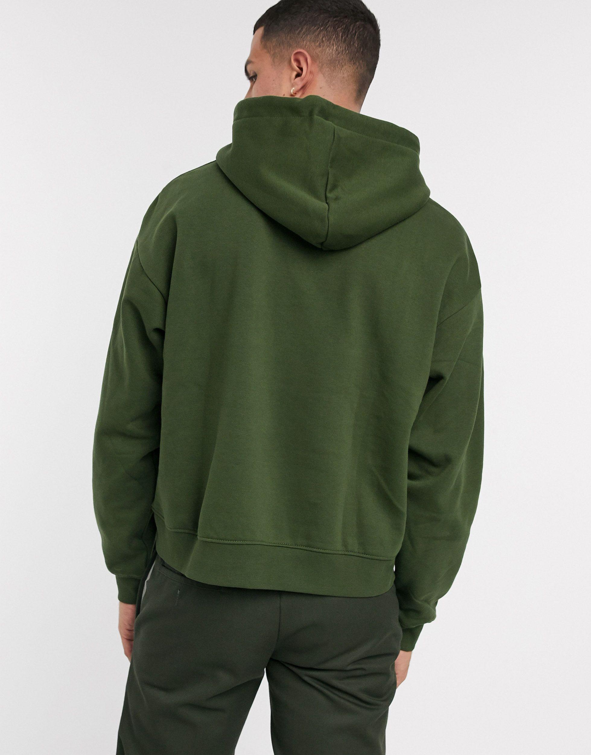 weekday bird hoodie brown