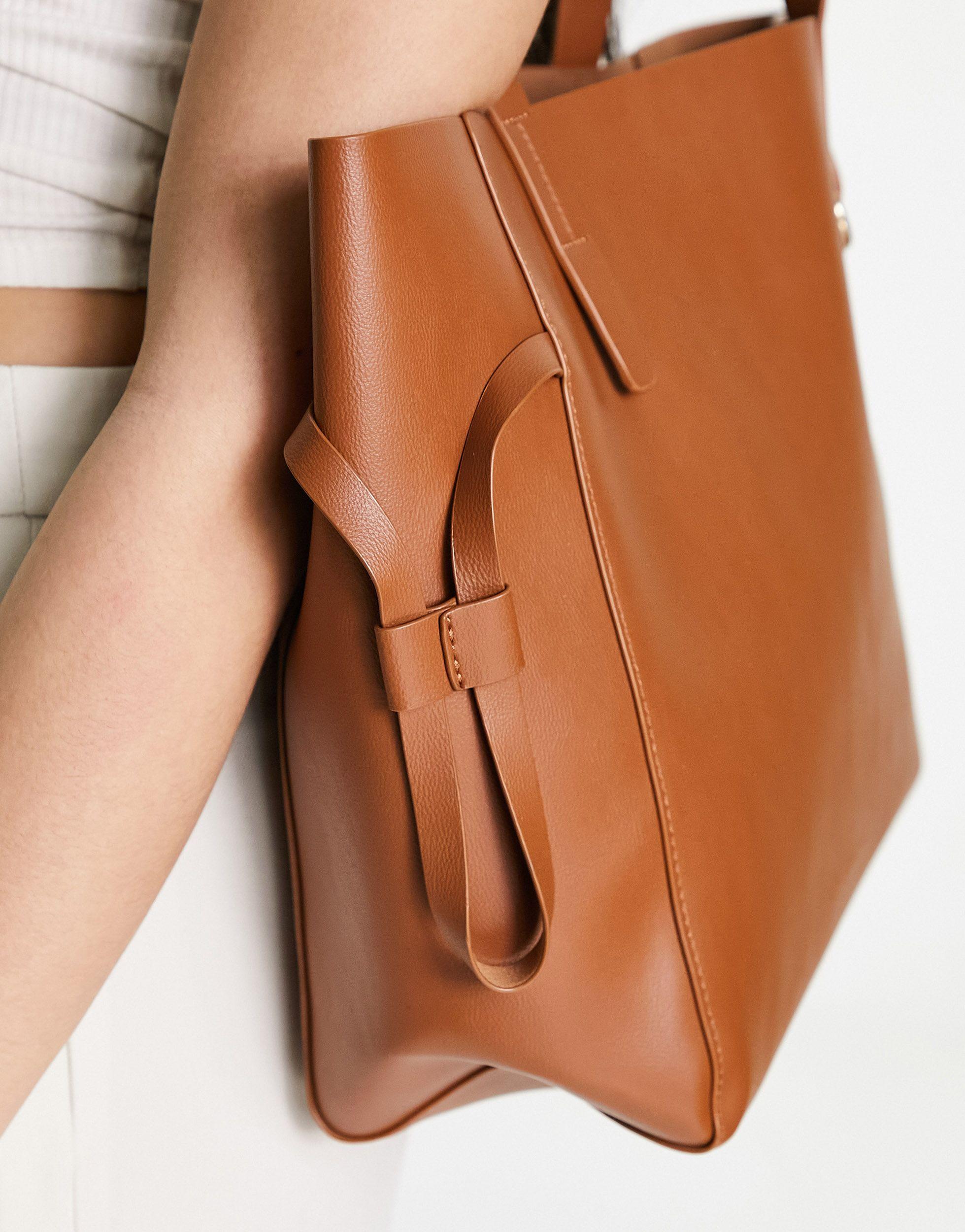 French Connection Slouchy Oversized Shoulder Bag in Black Lyst UK